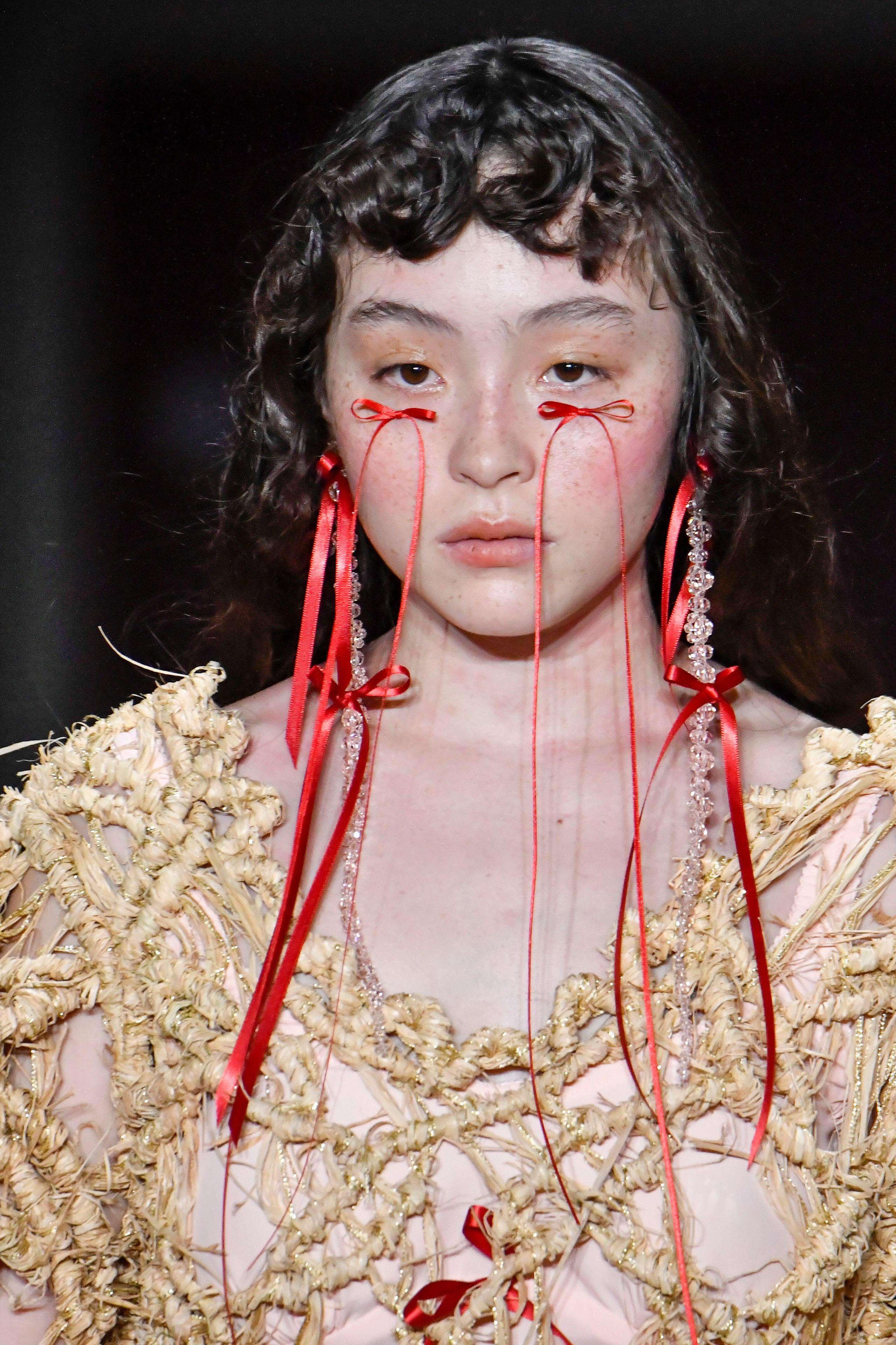 Beauty at Simone Rocha AW23