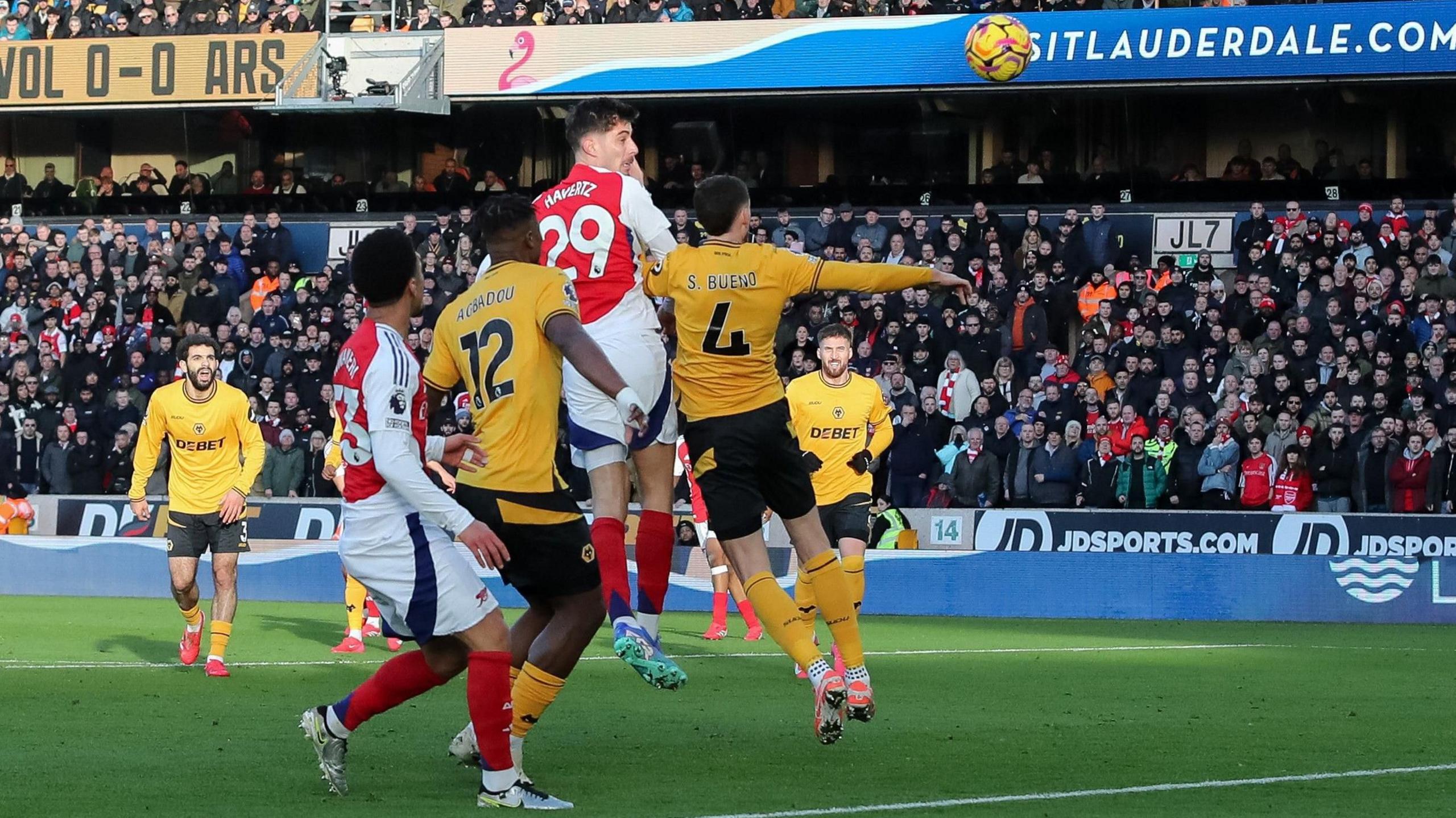 Wolves v Arsenal