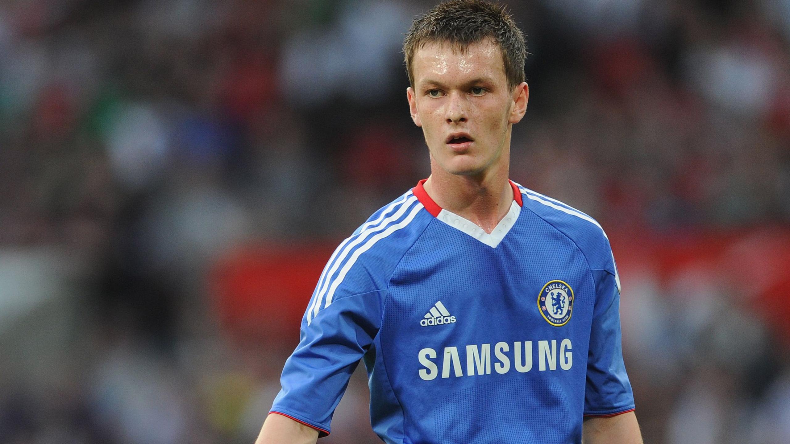 Josh McEachran playing for Chelsea in the FA Youth Cup Semi Final 2nd Leg in 2011. 