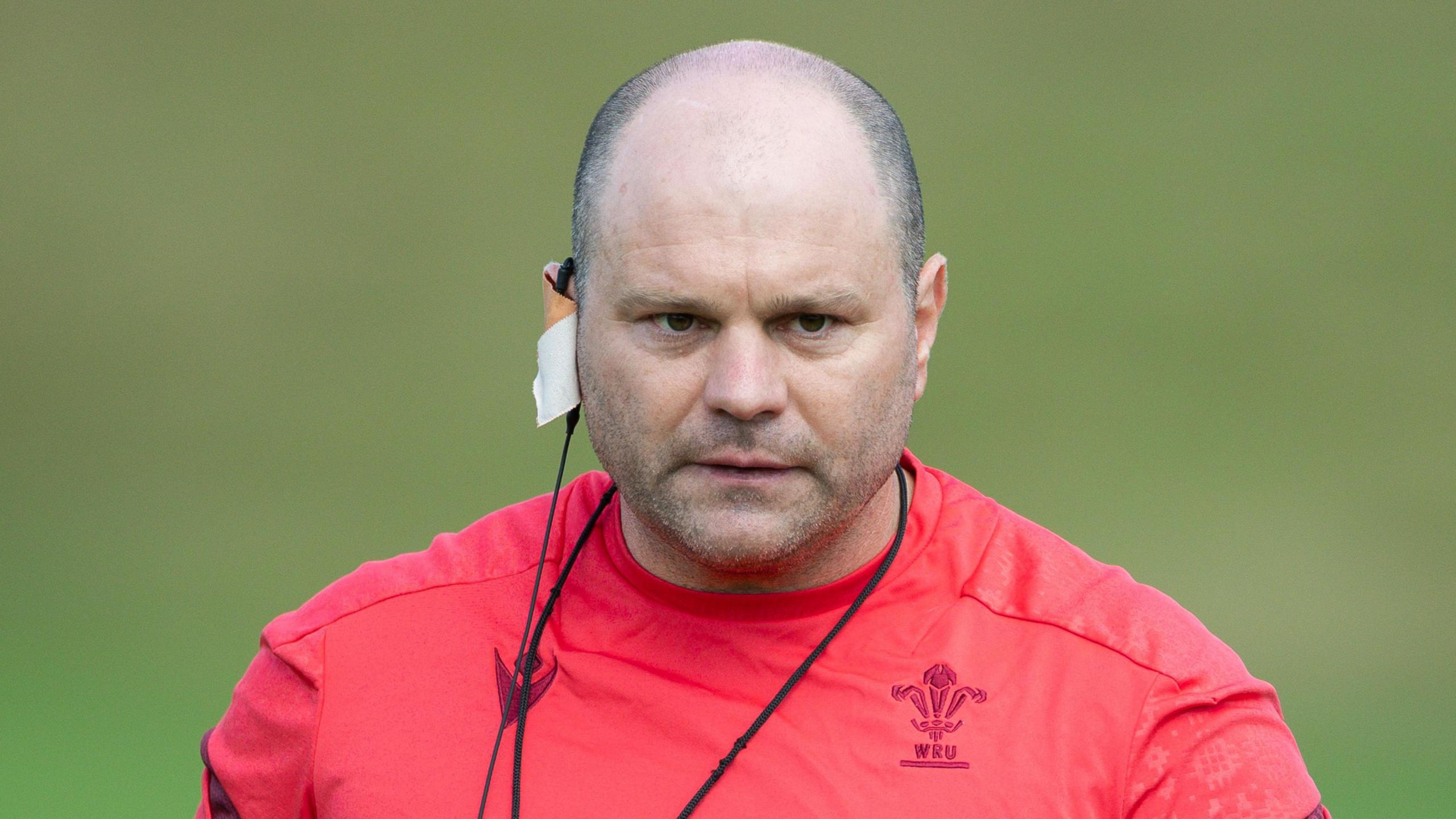 Sean Lynn in Wales training