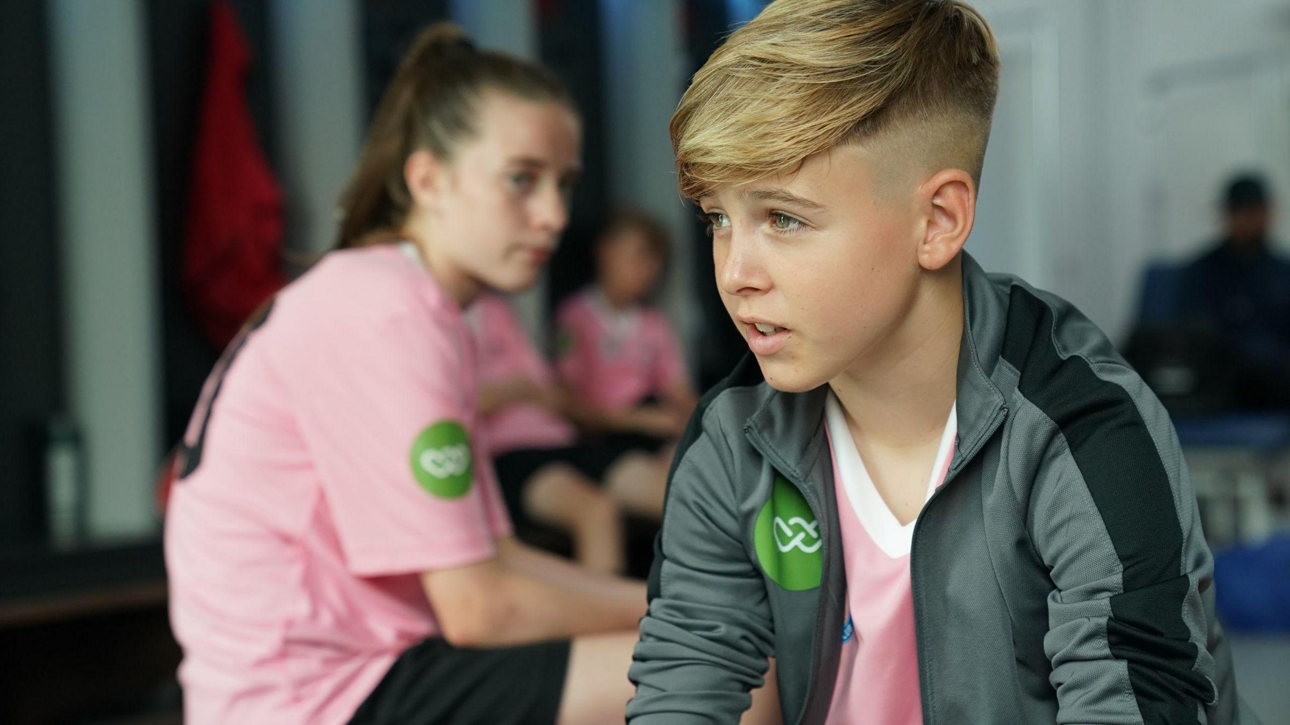 Addison plays Baz in CBBC football drama Jamie Johnson FC