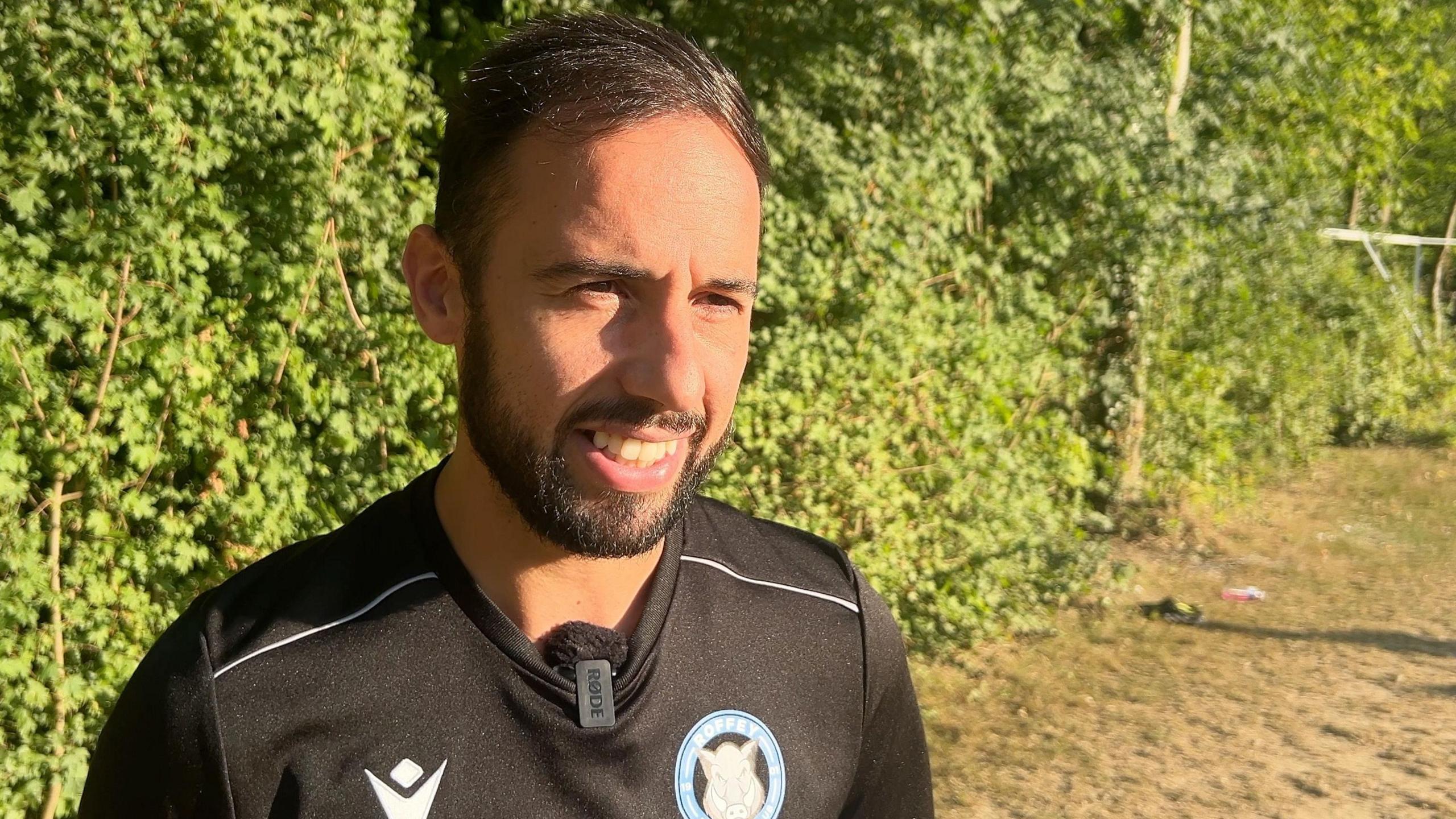 Ricardo Fernandes, who is a player for Roffey FC