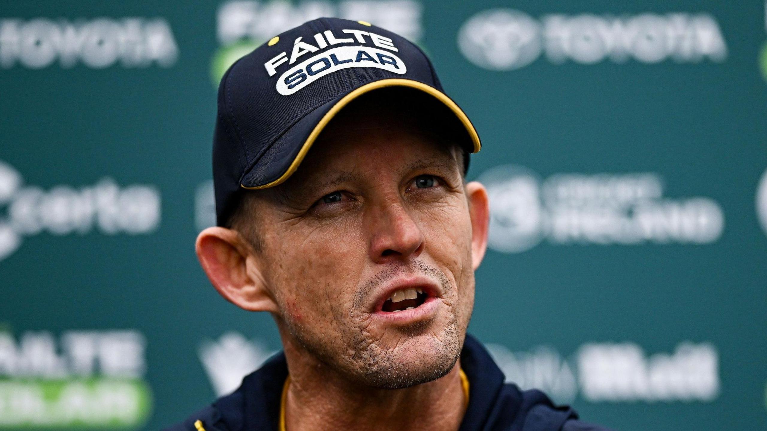 Ireland head coach Heinrich Malan 