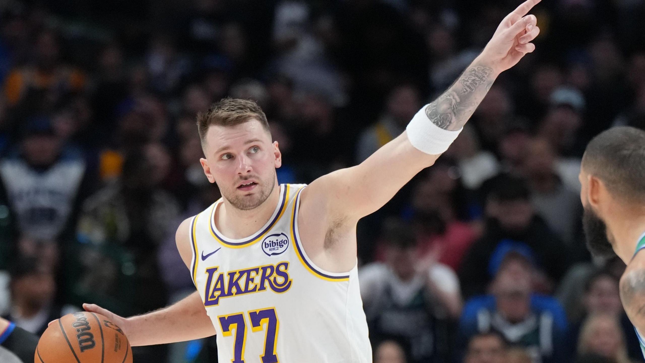 Los Angeles Lakers star Luka Doncic
