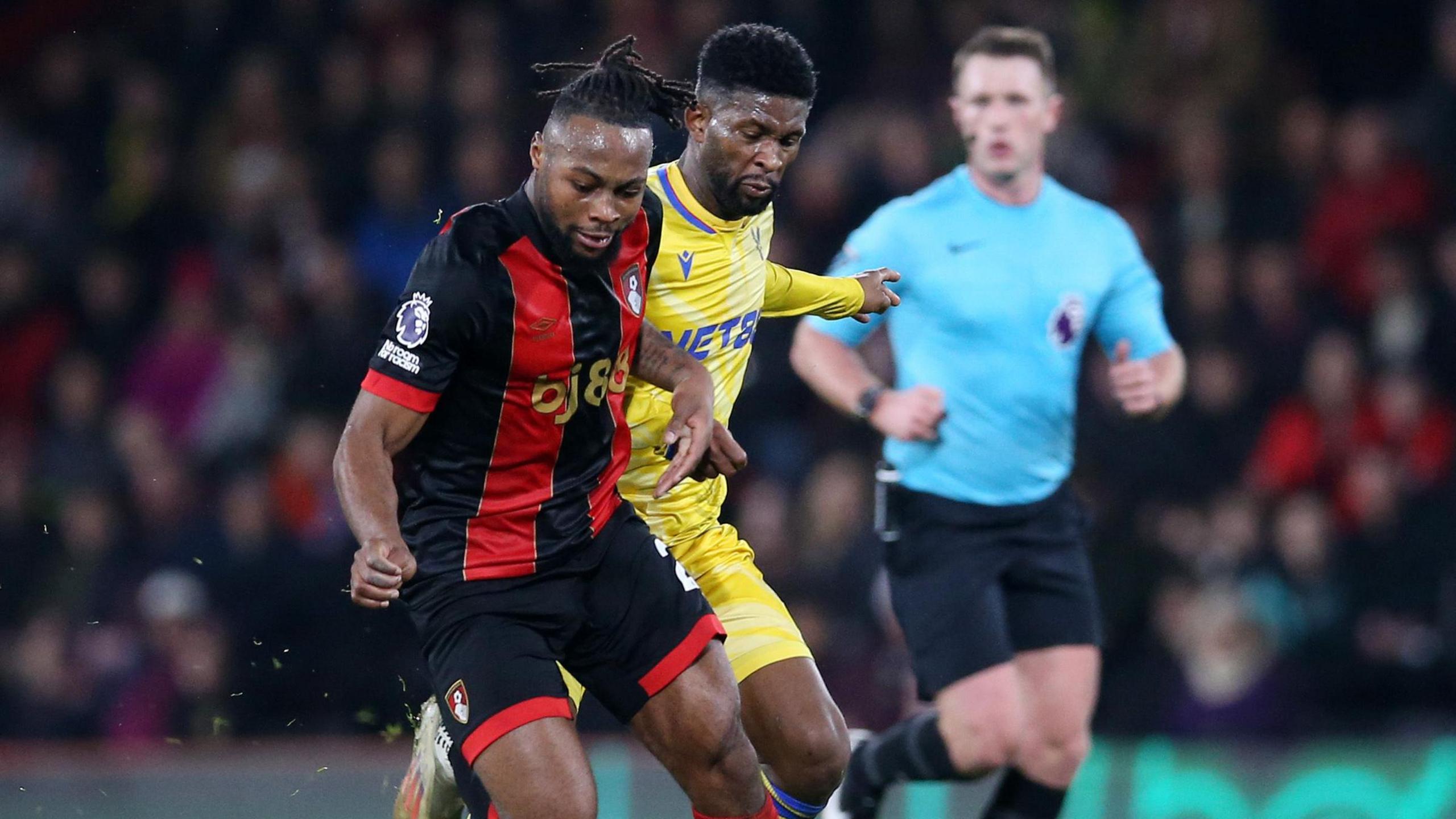 Antoine Semenyo and Jefferson Lerma