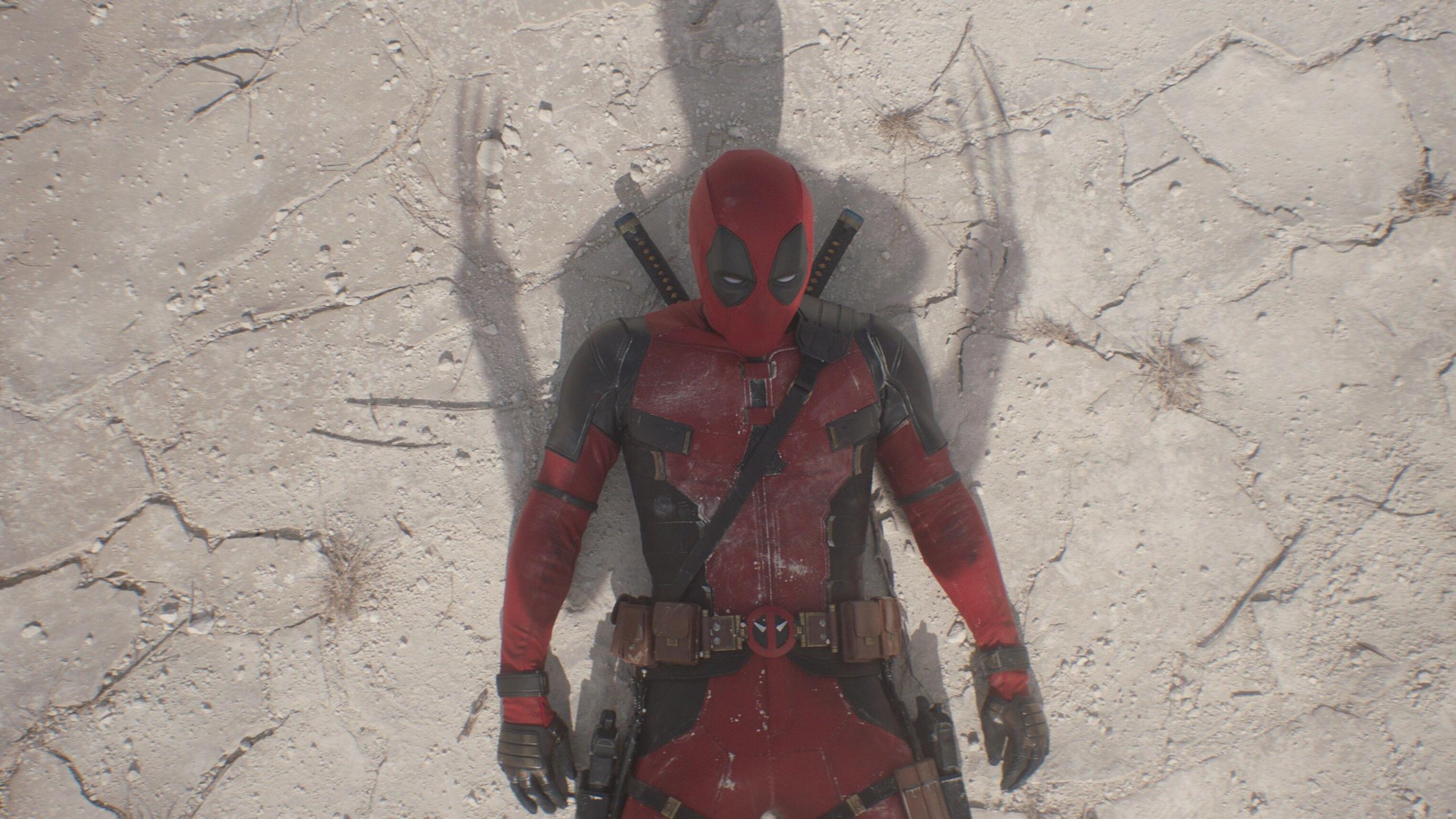 Ryan Reynolds as Deadpool in the new Deadpool & Wolverine film