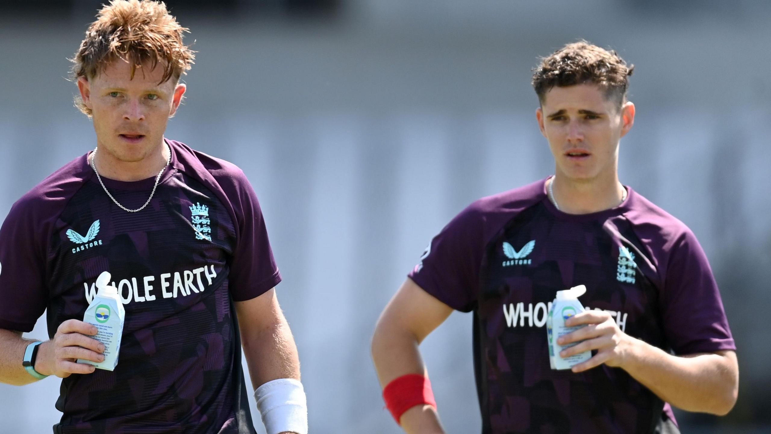 Ollie Pope and Jacob Bethell
