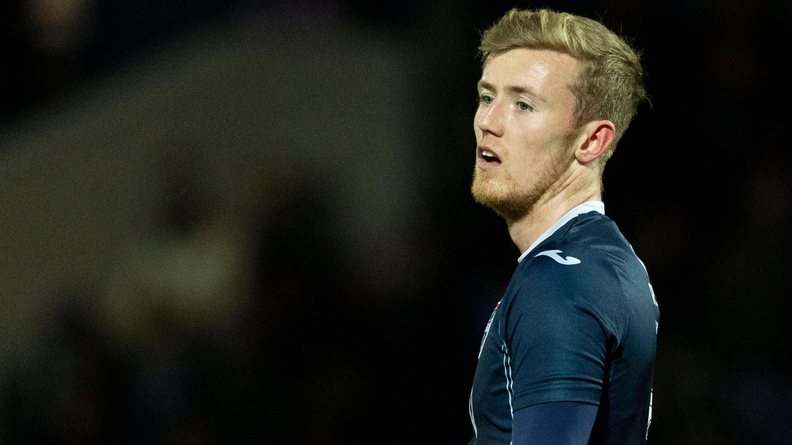 Kyle Turner playing for Ross County