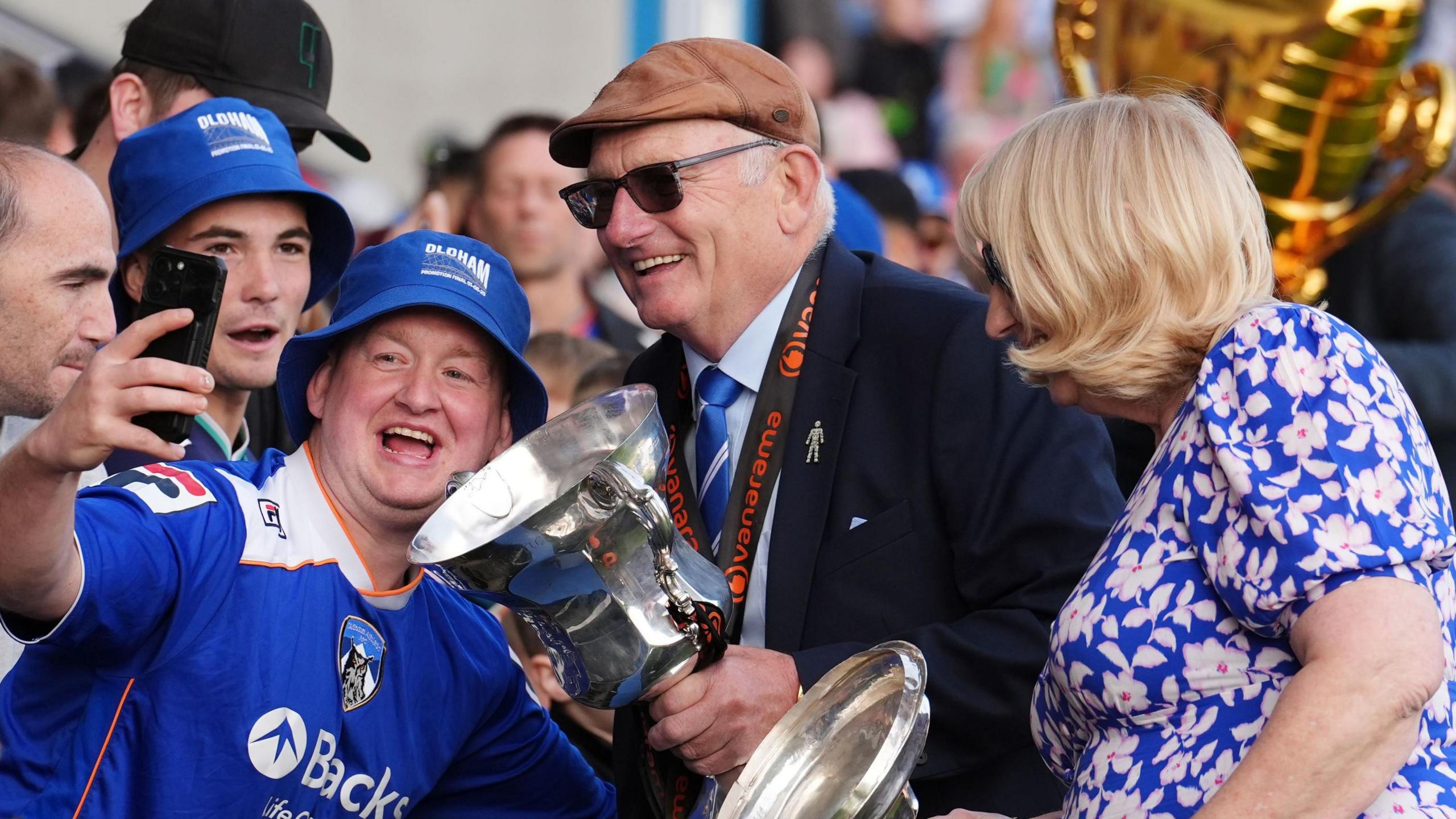 Oldham chairman Frank Rothwell