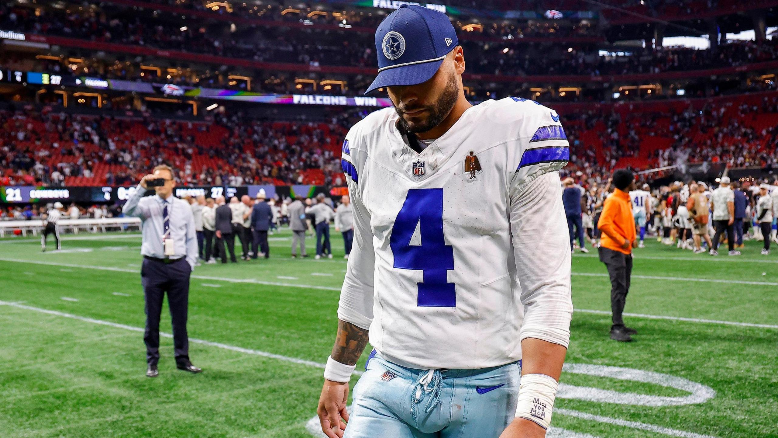 Dallas Cowboys quarterback Dak Prescott