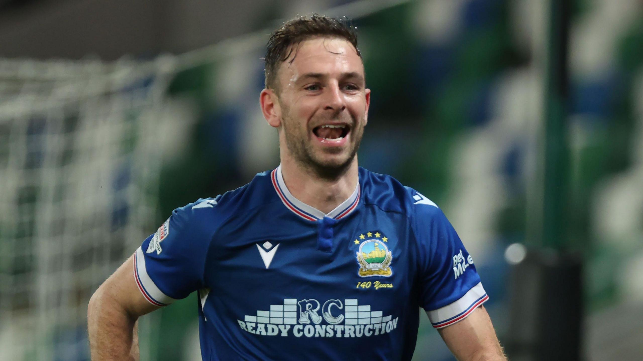 Matthew Fitzpatrick celebrates