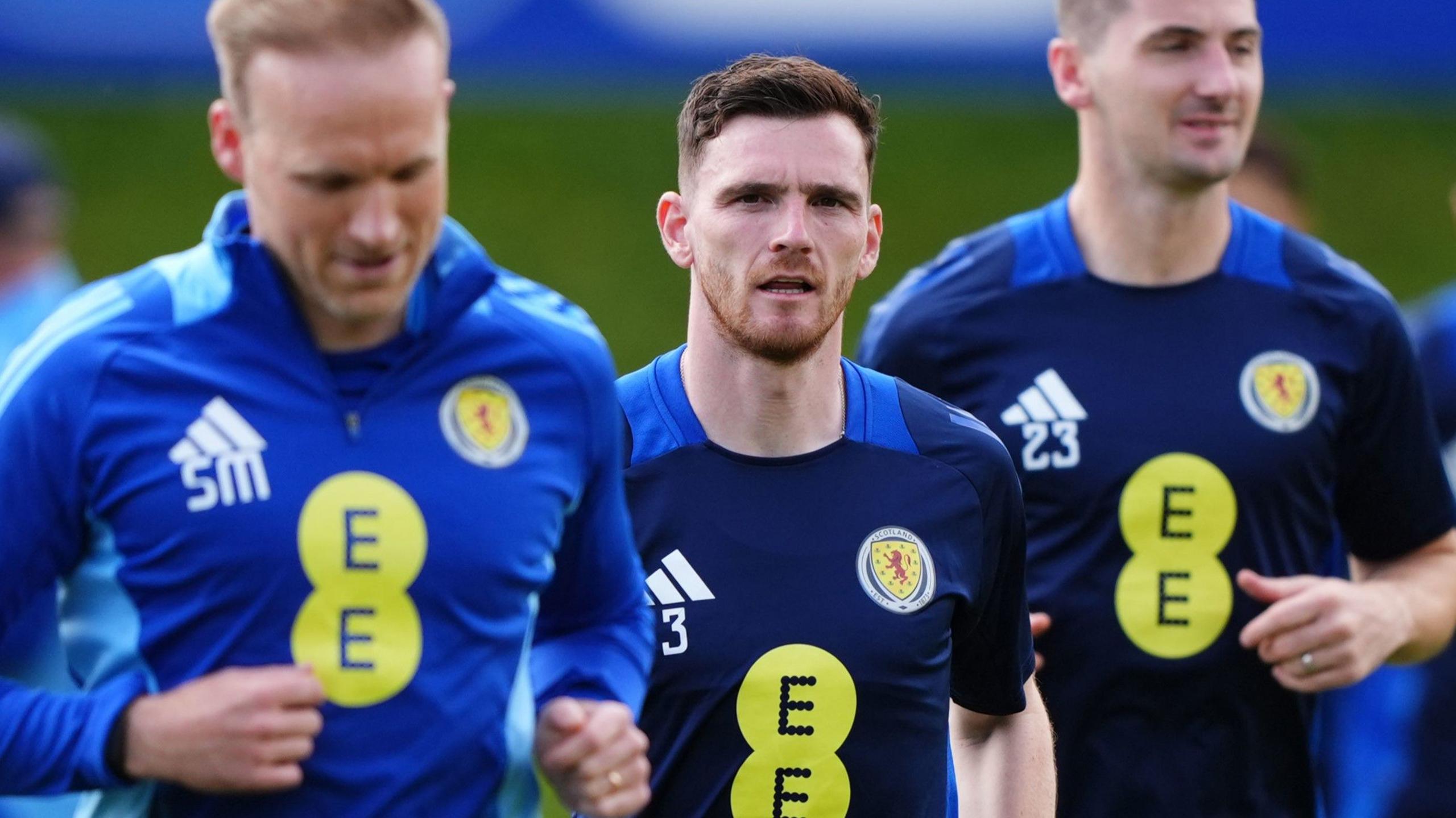 Andy Robertson of Scotland