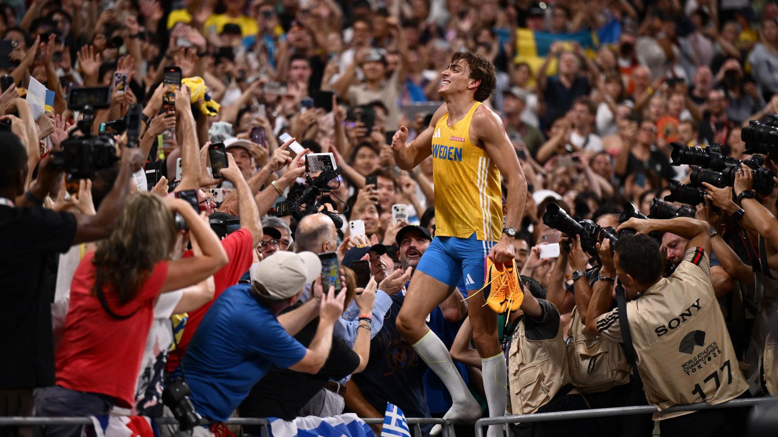 Armand Duplantis was among the standout performers in Tokyo 
