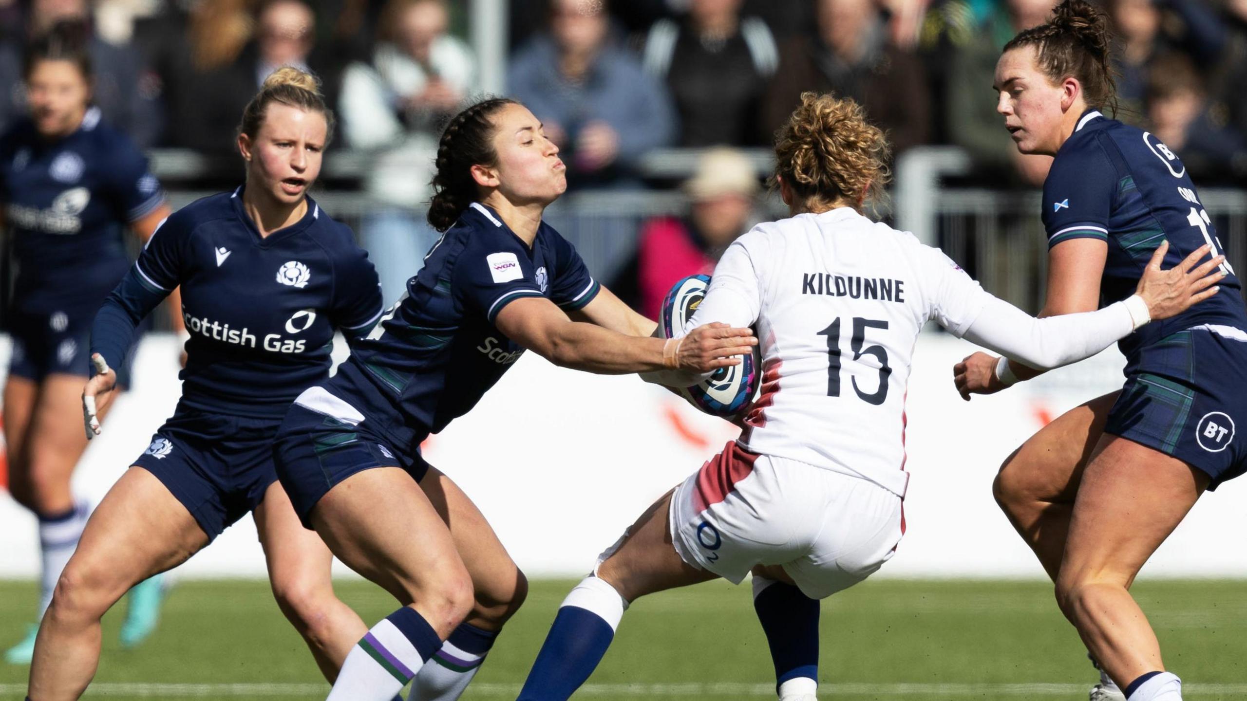 Scotland lost 46-0 at home to England in the Six Nations