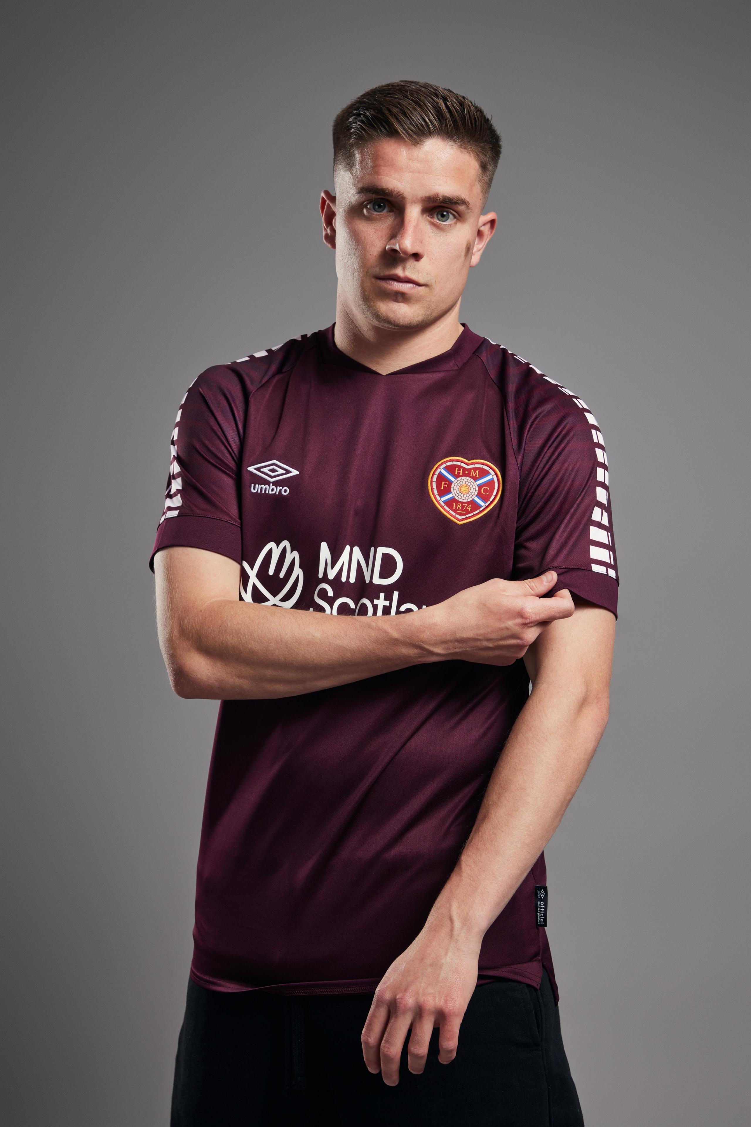 Hearts reveal 2023 24 home kit BBC Sport