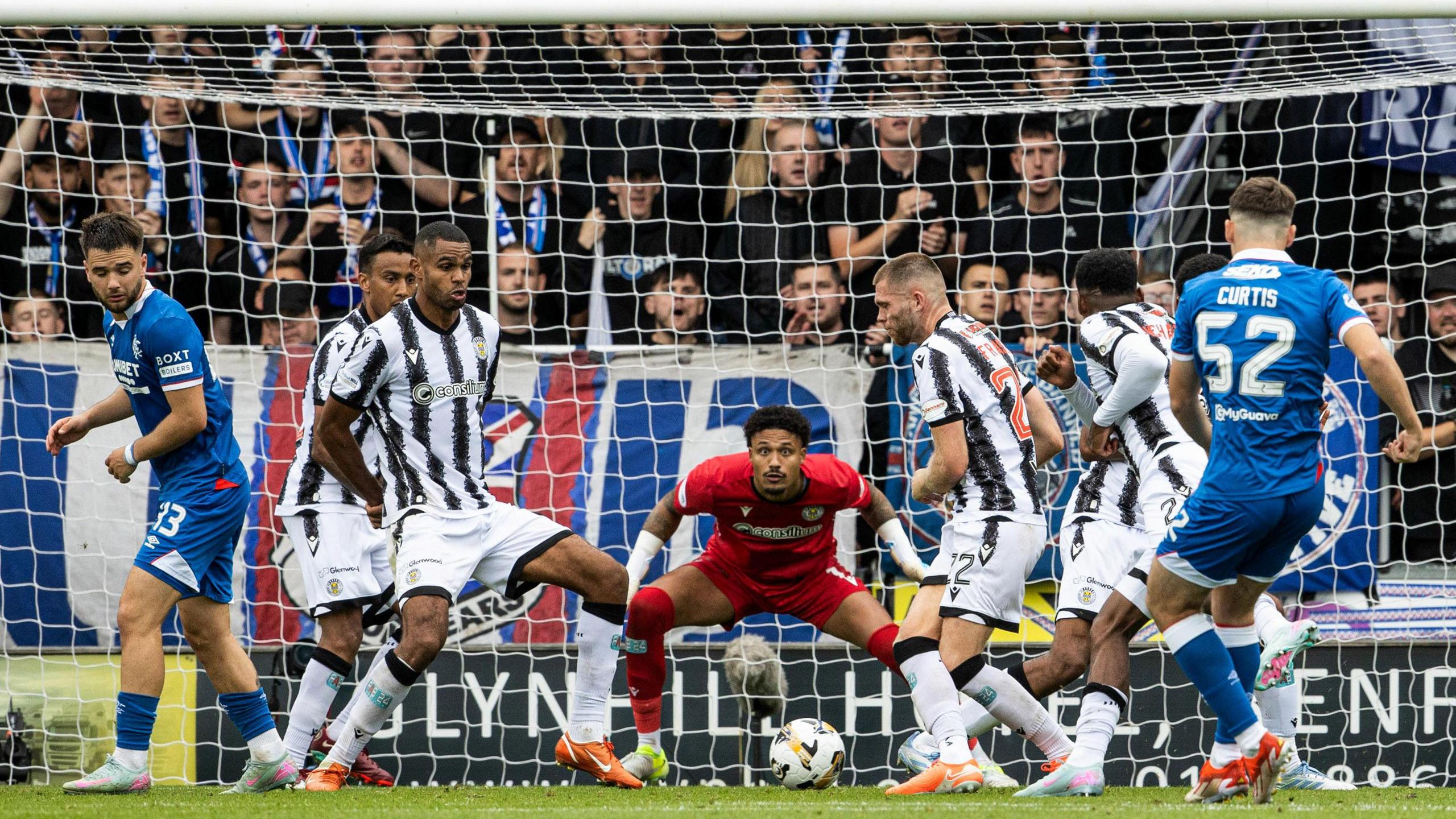 Findlay Curtis lashes in Rangers' leveller at St Mirren