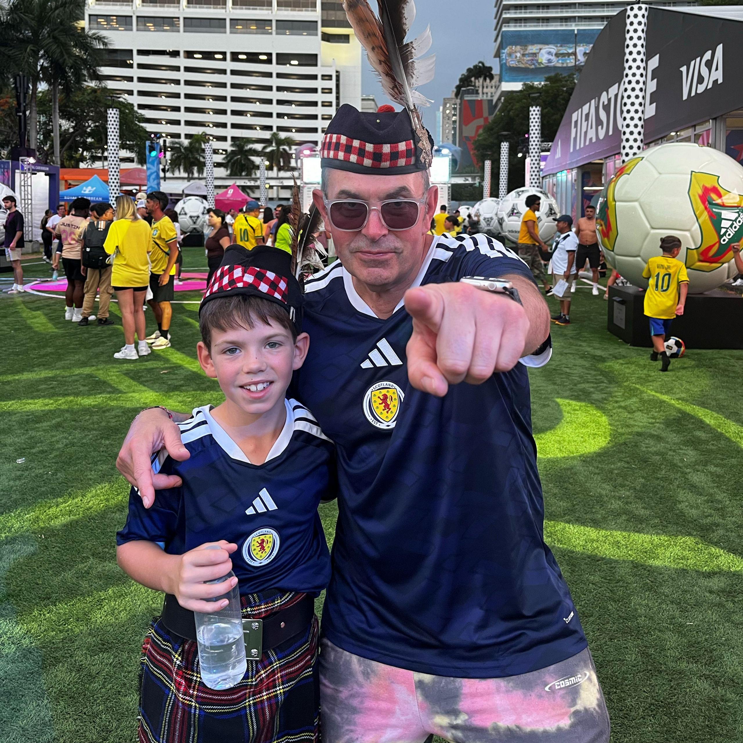 Father and son