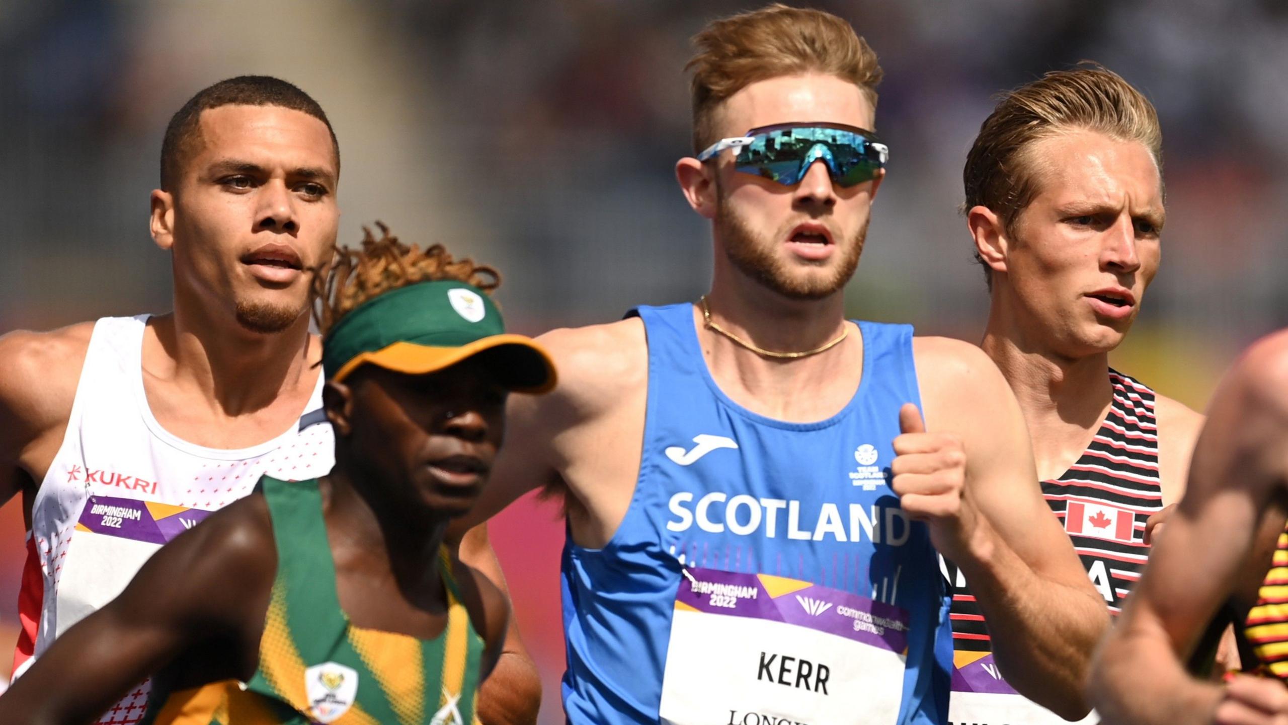 Josh Kerr running for Scotland