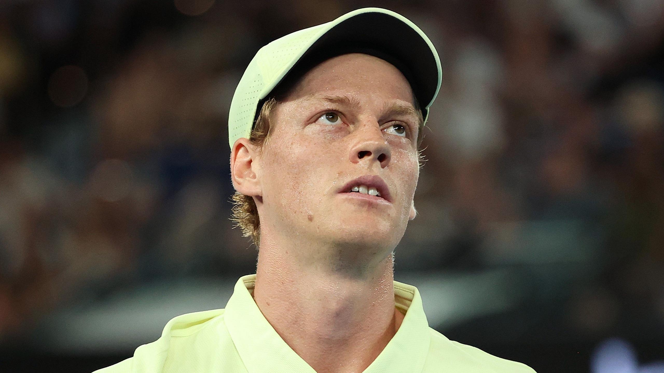 Jannik Sinner at an Australian Open charity event in January