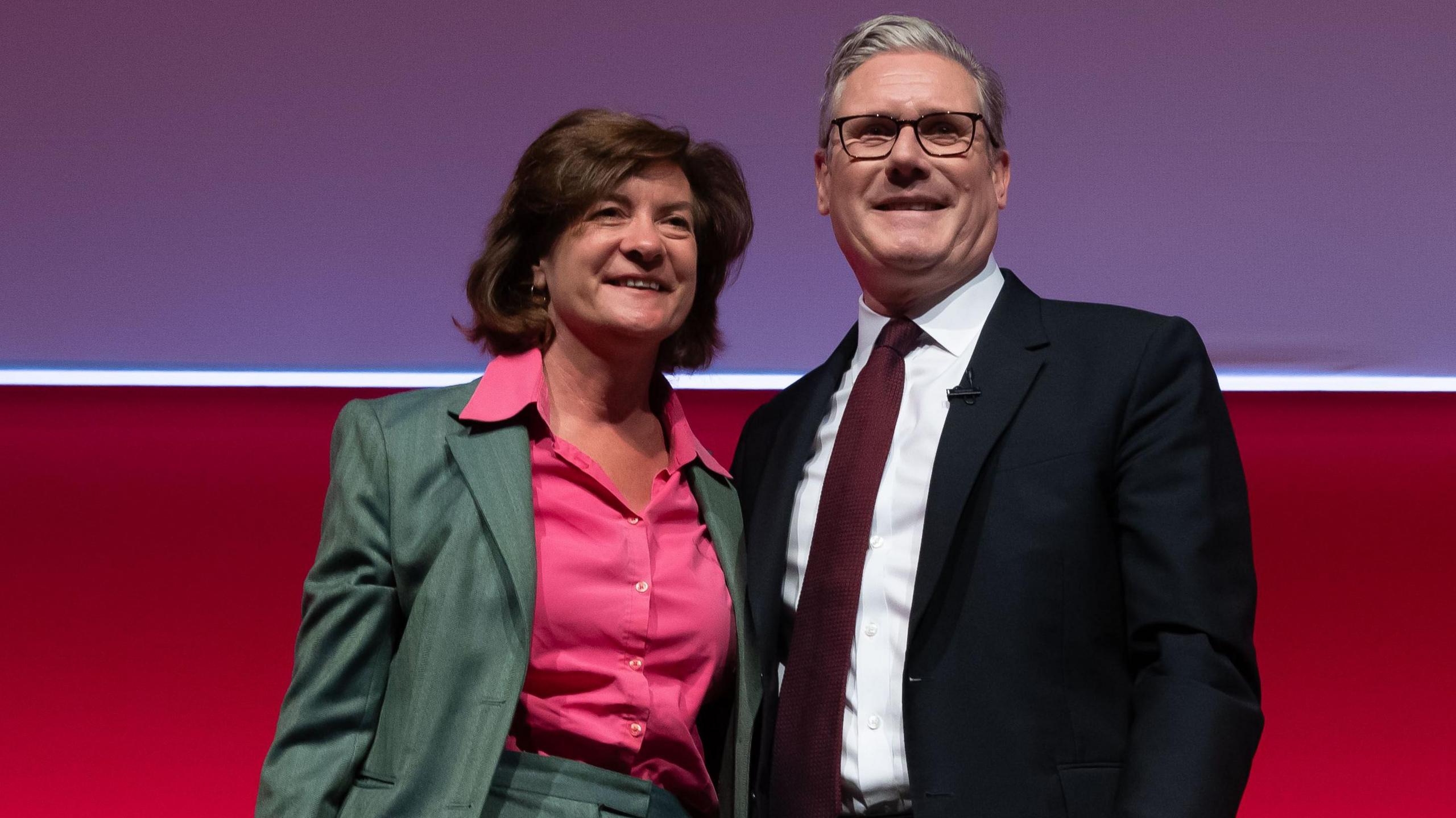 Eluned Morgan a Keir Starmer