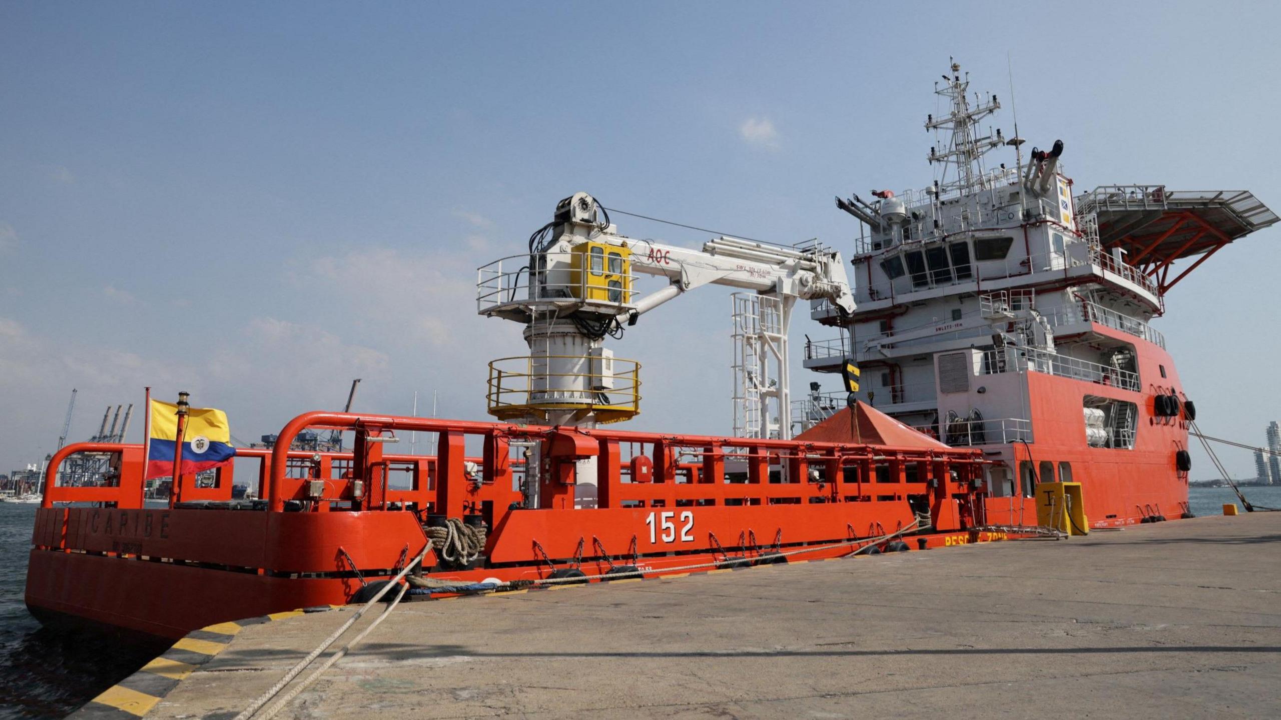 Colombian scientific ship ARC “Caribe” 