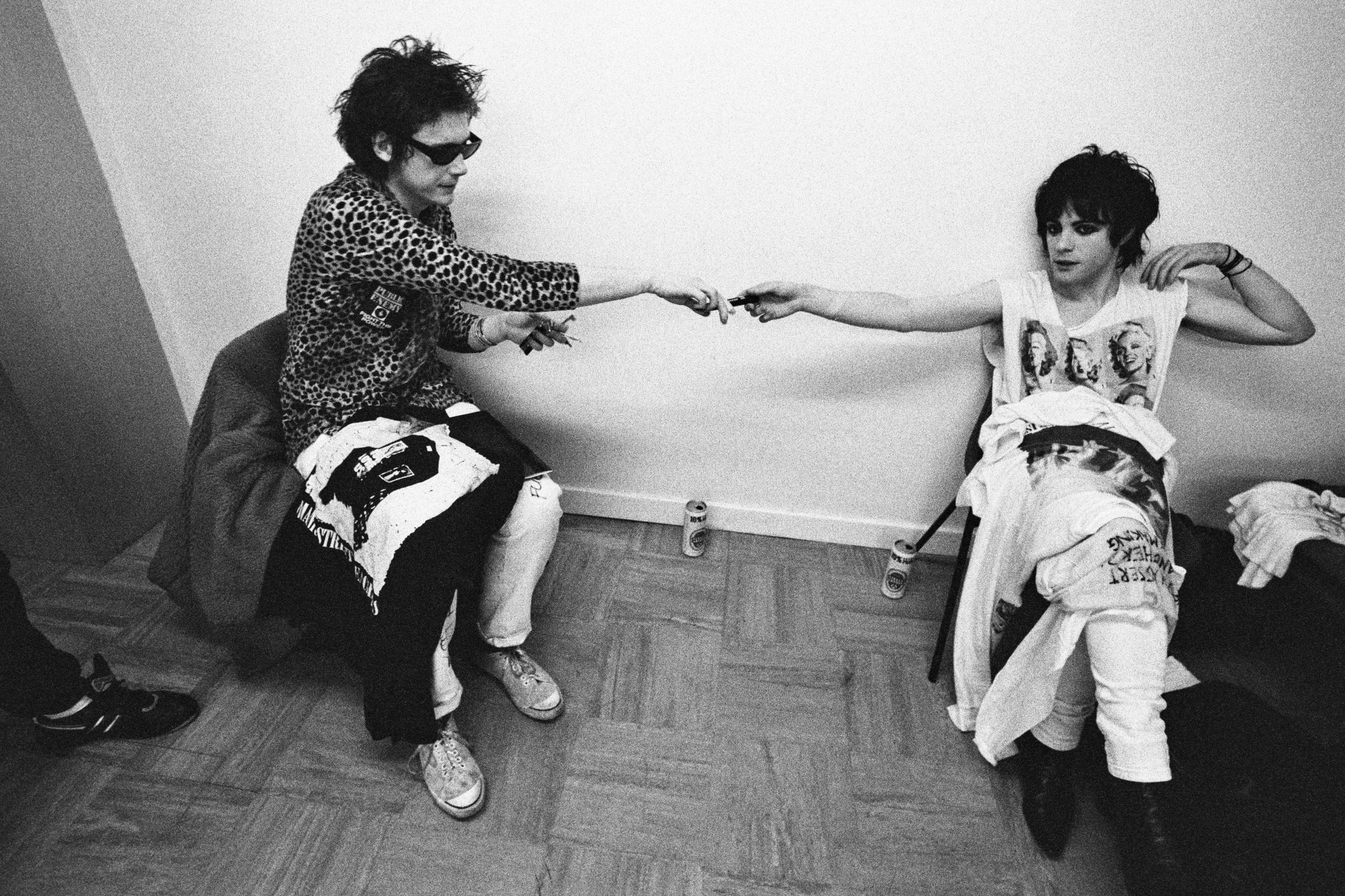 Nicky Wire appears alongside Richey Edwards