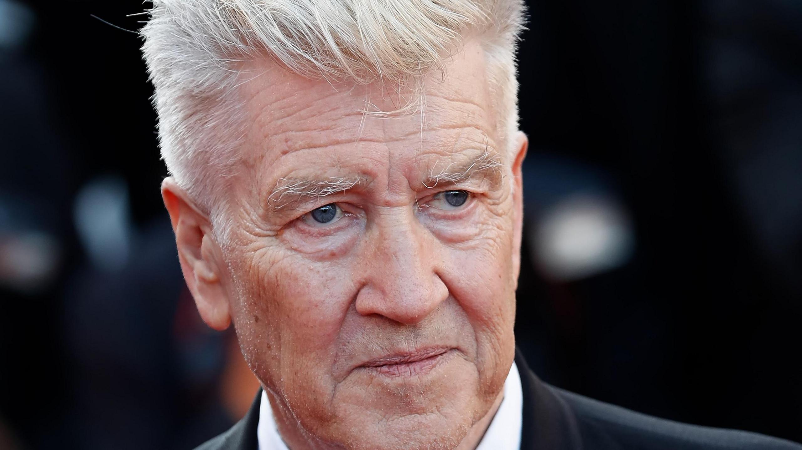 David Lynch at a film festival