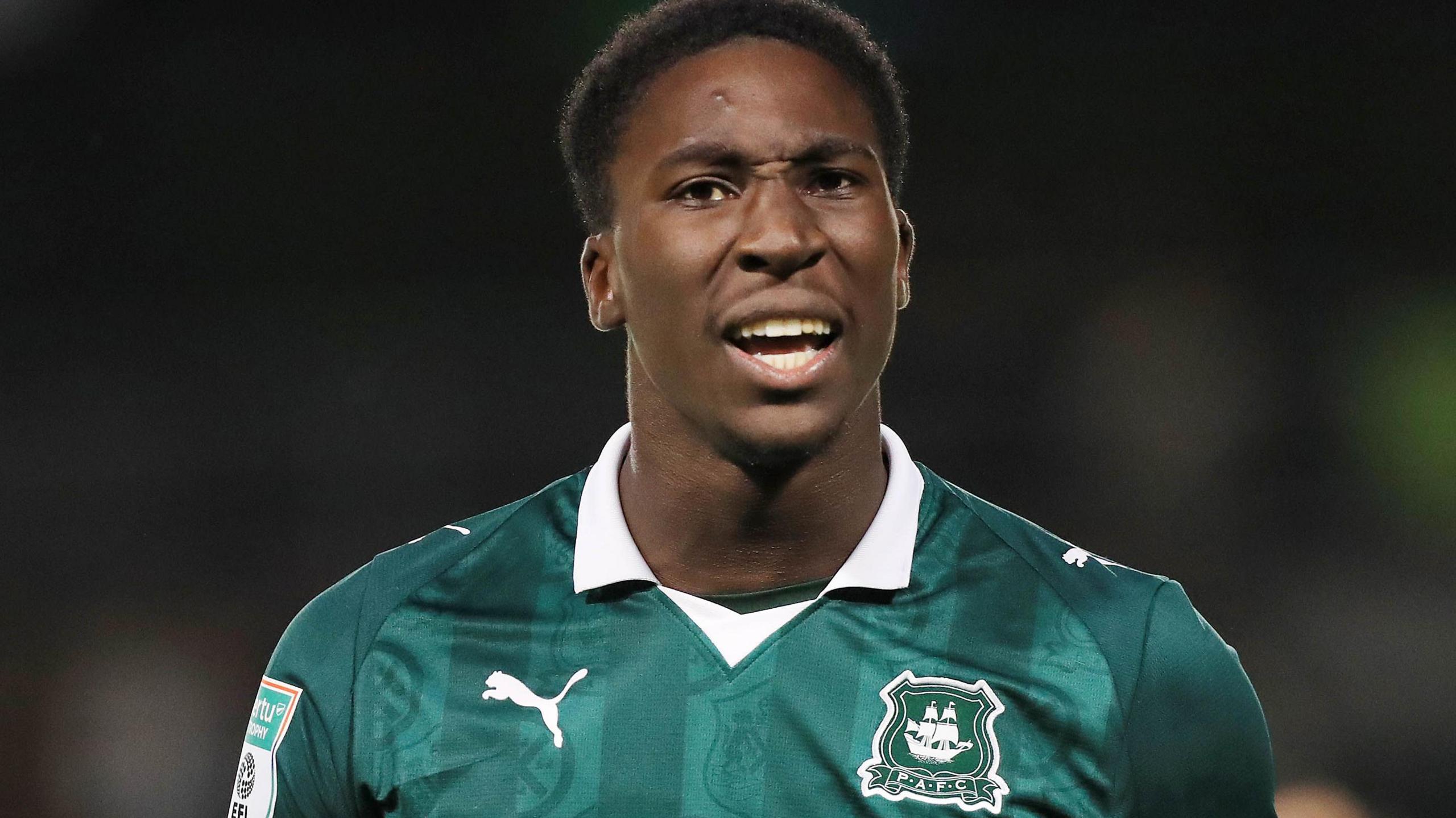 Bim Pepple pictured playing for Plymouth