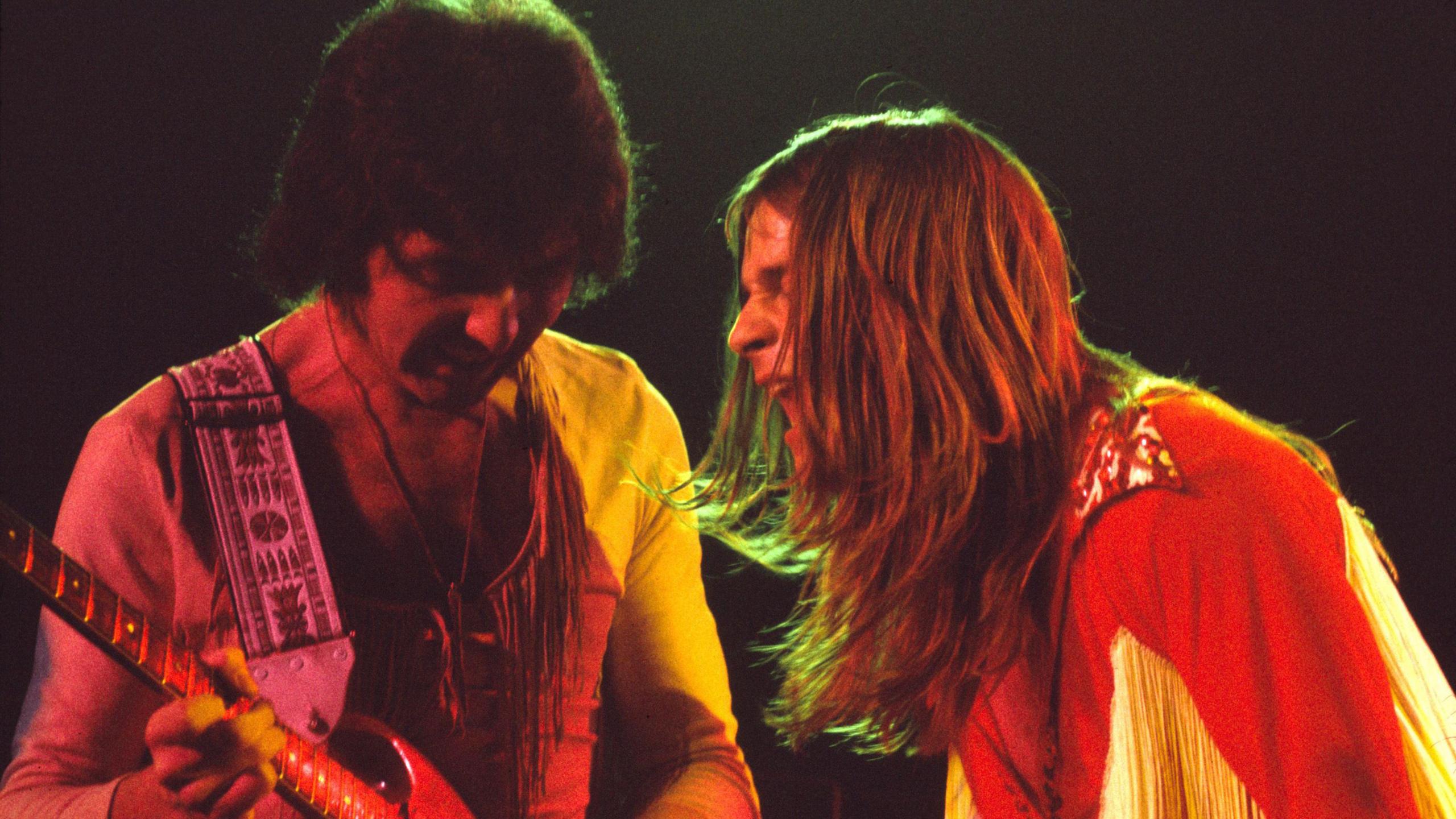 Tony Iommi and Ozzy Osbourne of Black Sabbath