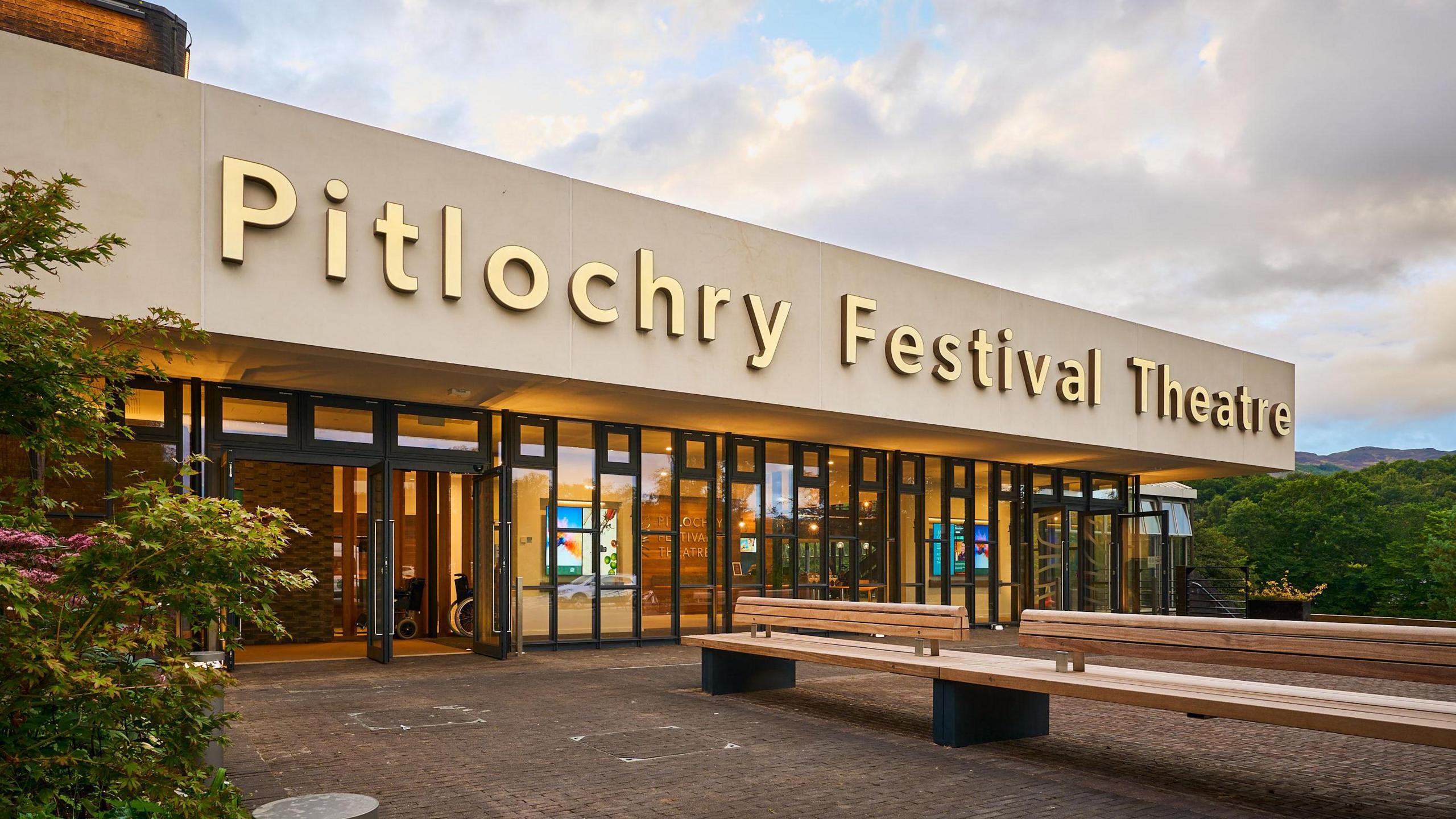 A general view of the Pitlochry festival theatre