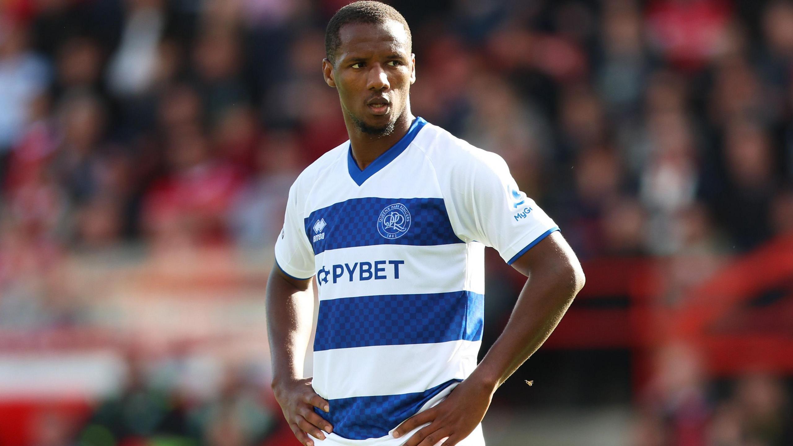 Richard Kone in action for QPR