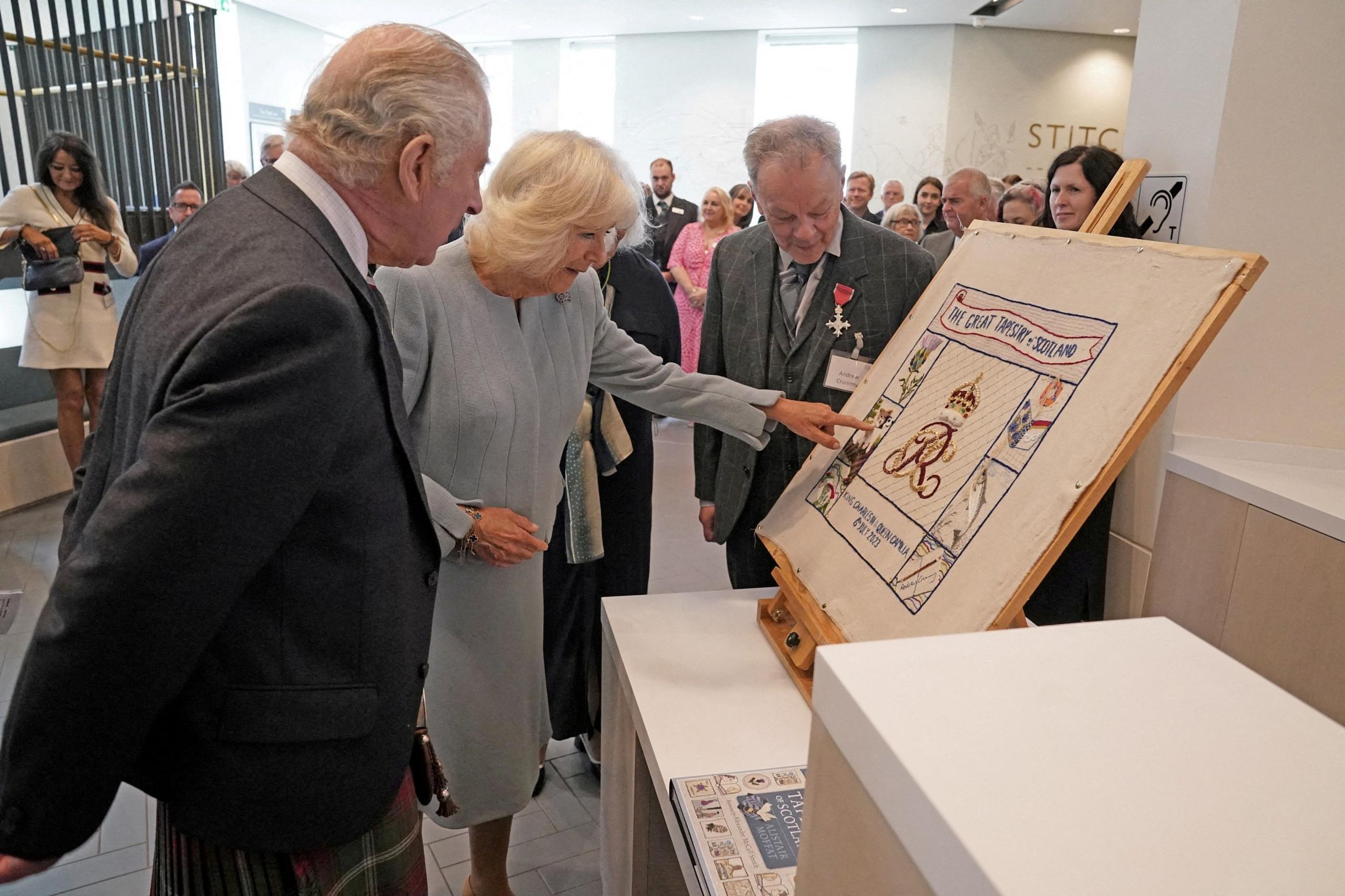 King Charles and Queen Camilla visited the centre in 2023