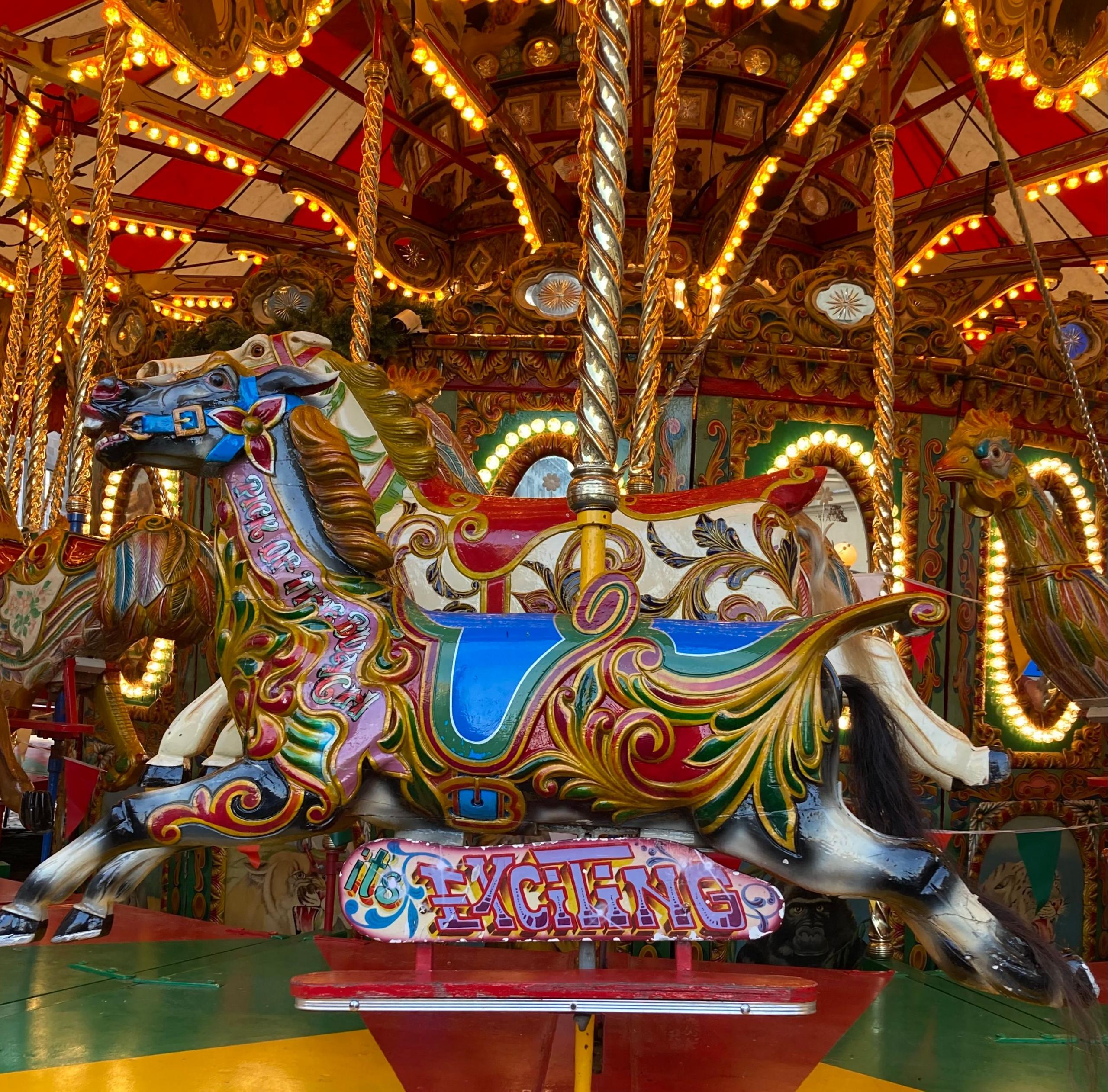 Carousel horse