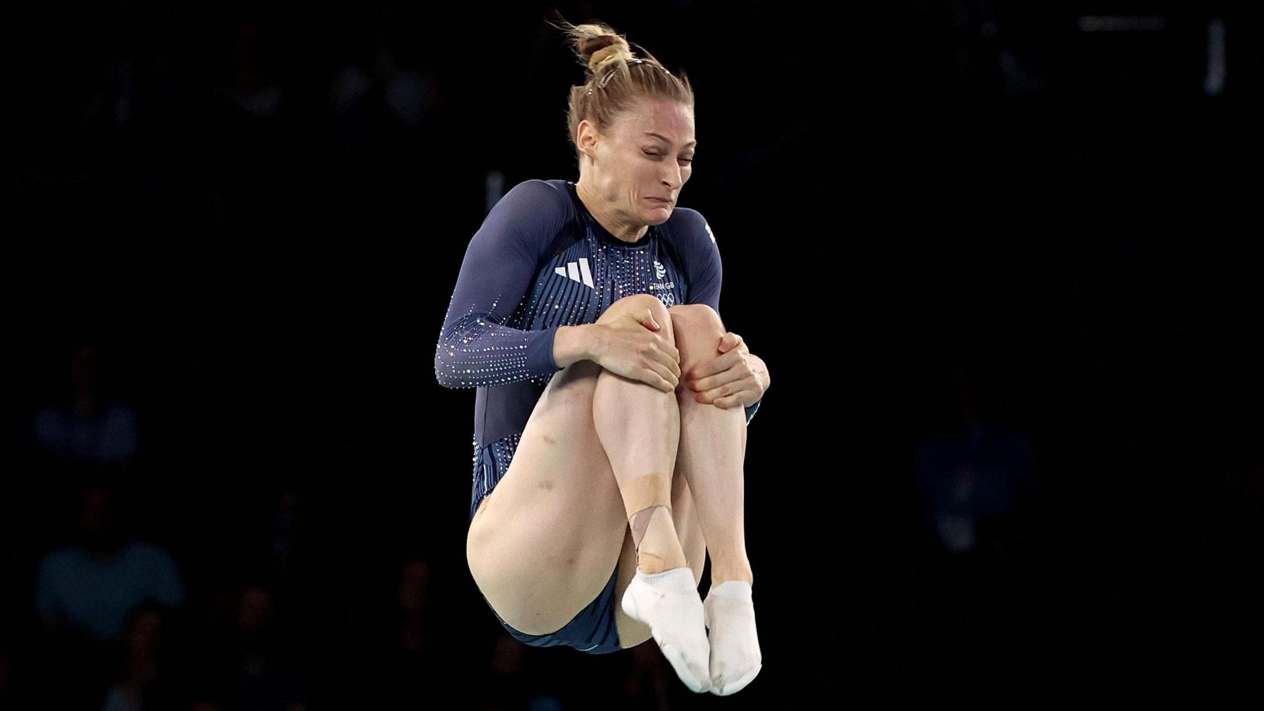 Bryony Page trampolining