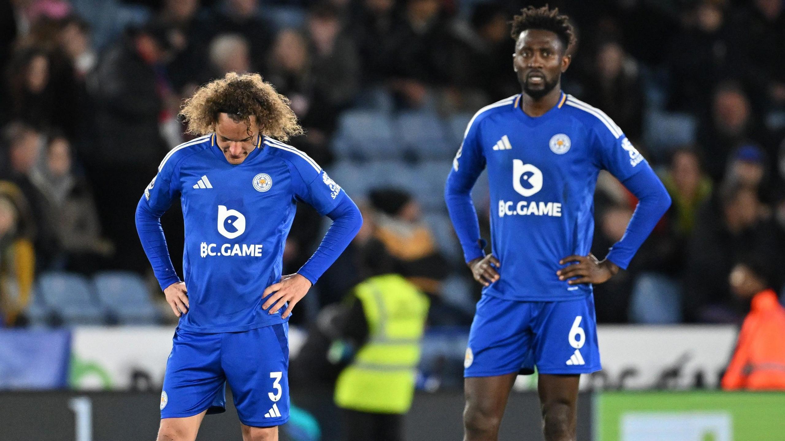 Wout Faes and Wilfred Ndidi