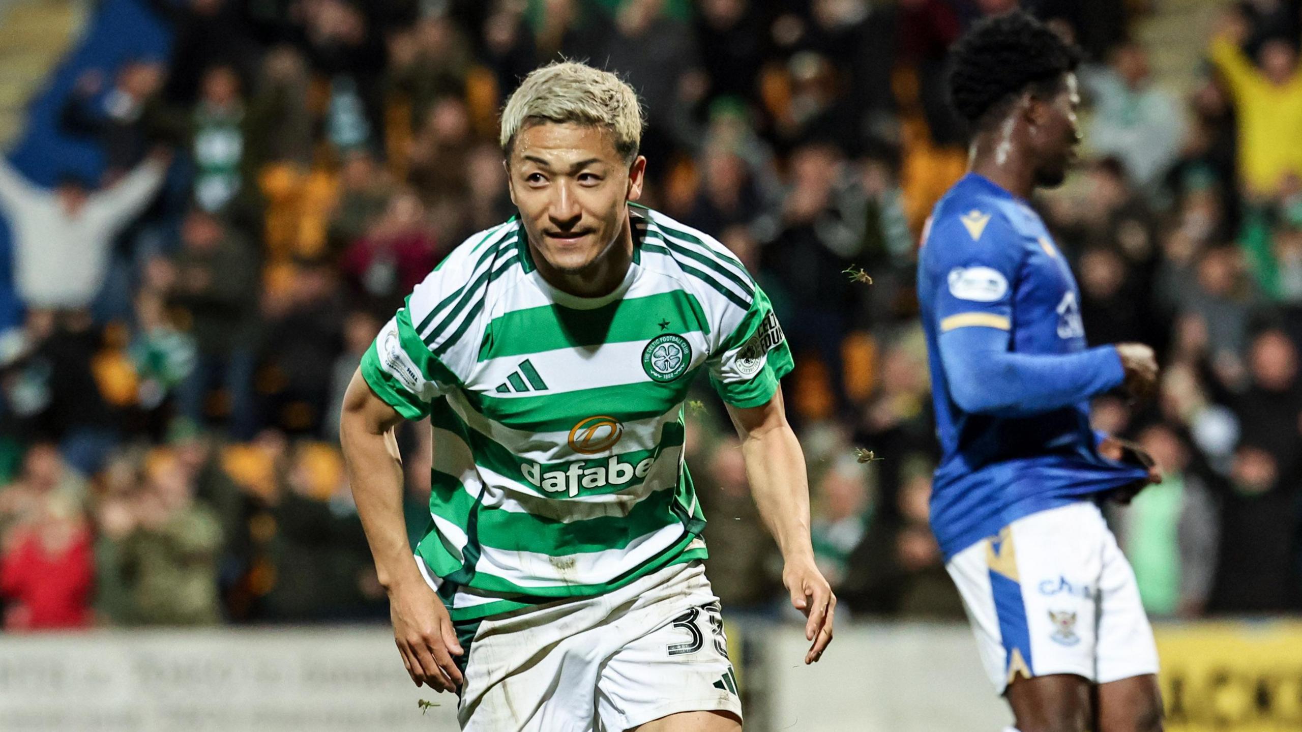 Celtic forward Daizen Maeda