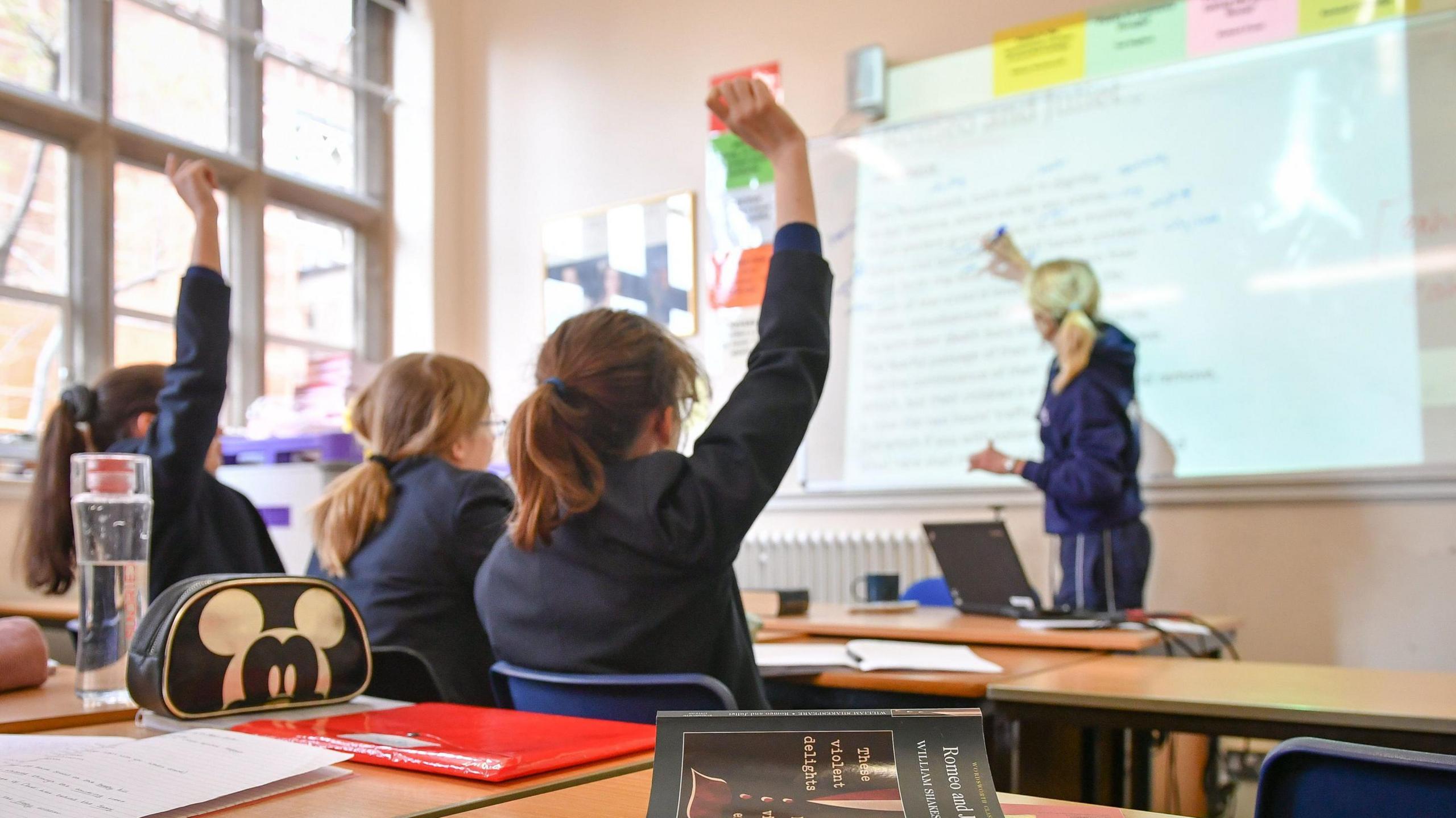 Children in a classroom