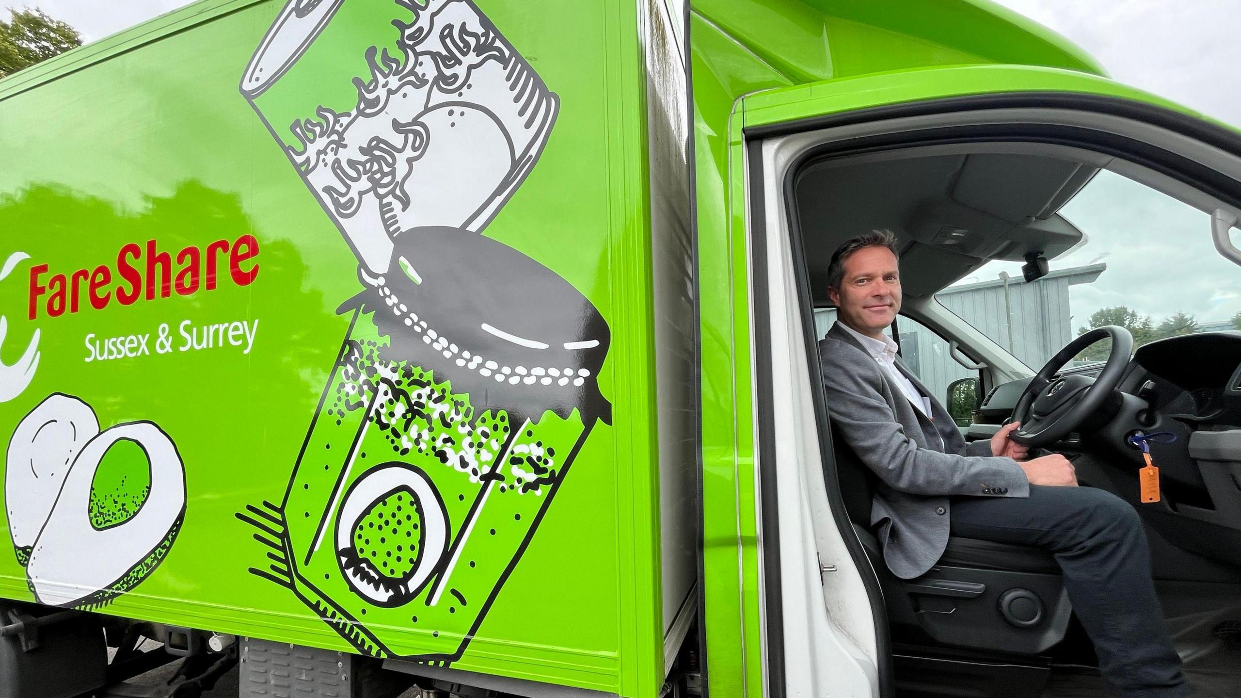 FareShare Sussex & Surrey boss Dan Slatter 