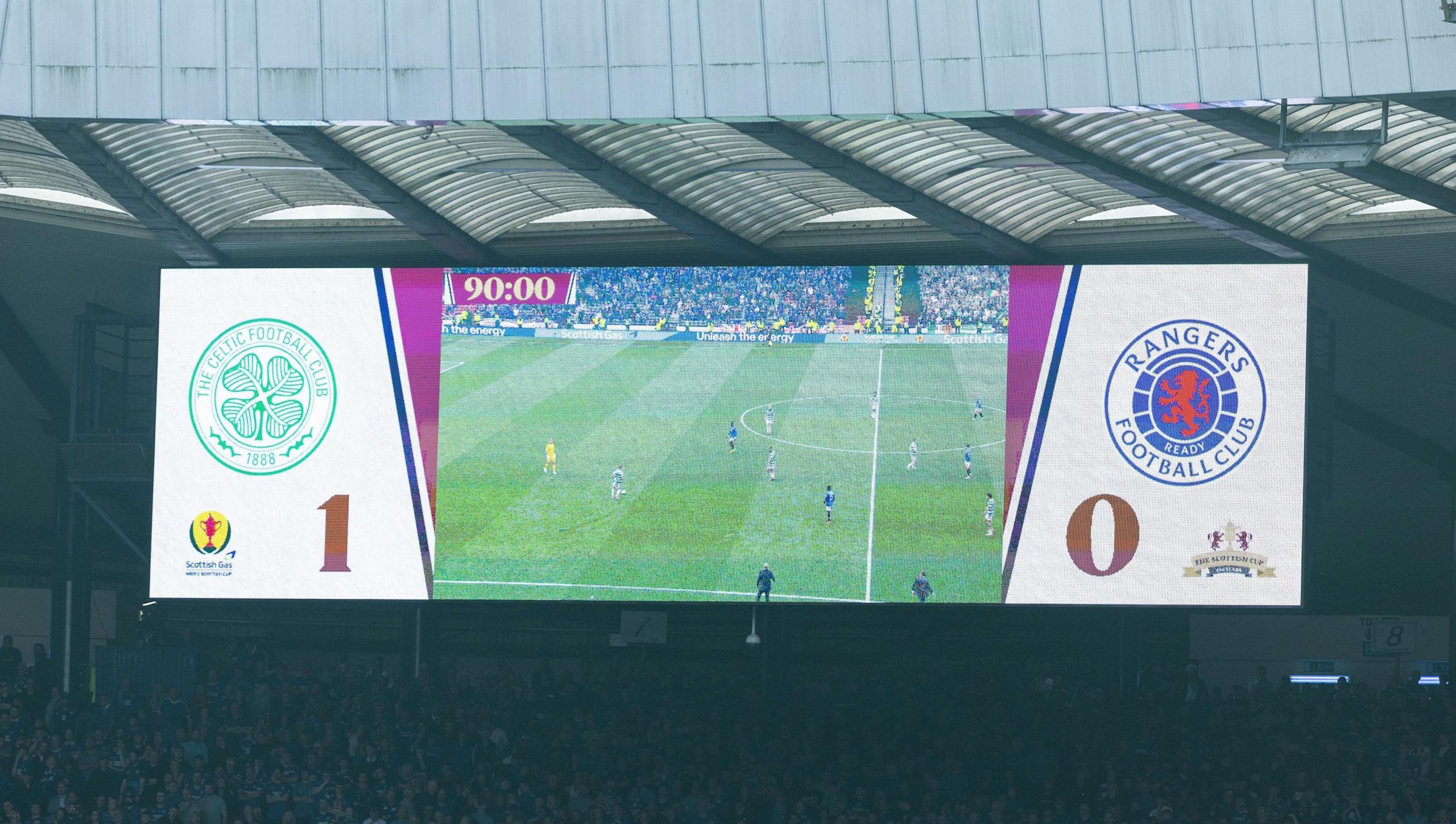 Hampden scoreboard