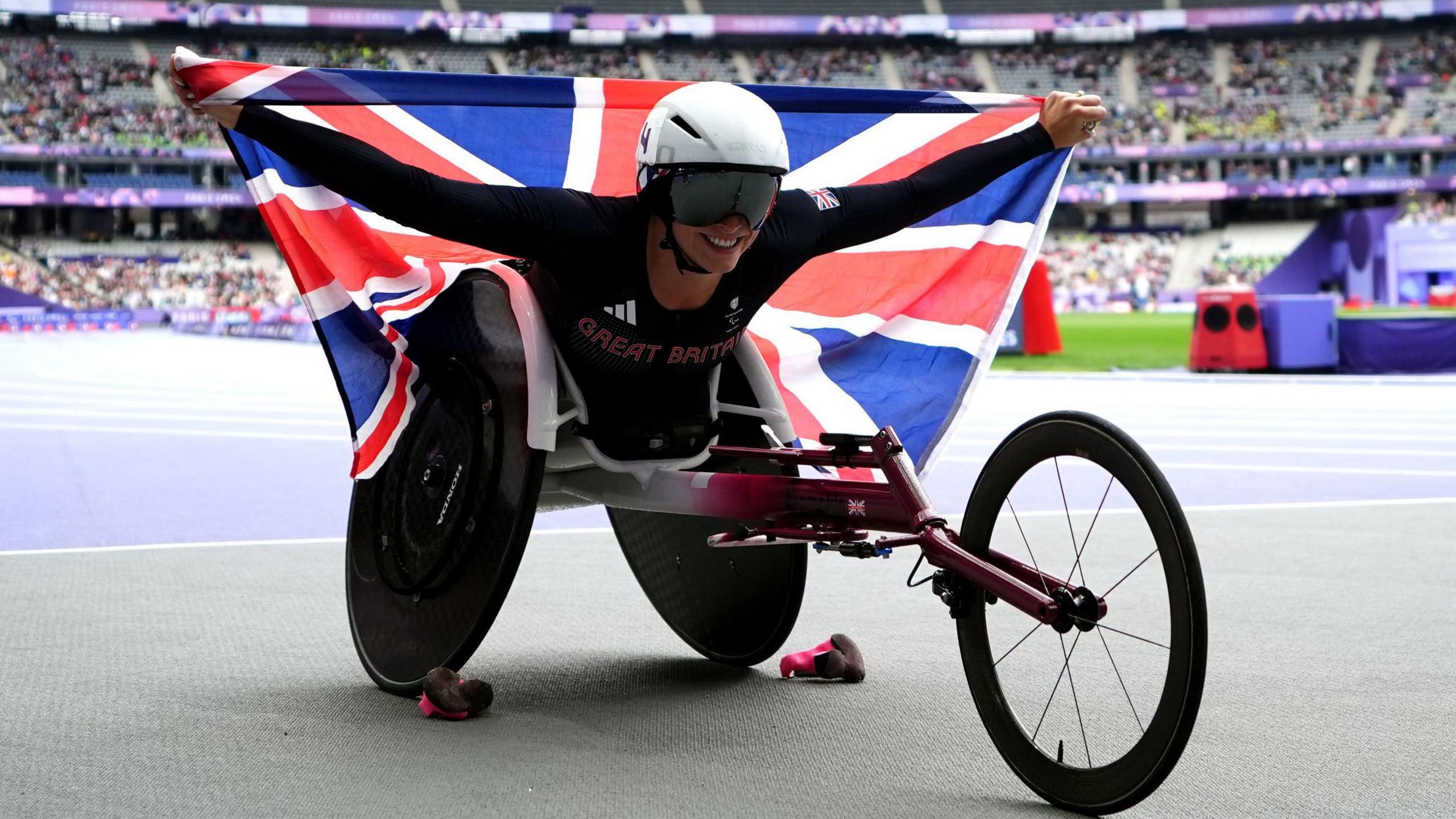 Four-time Paralympic medallist Sammi Kinghorn