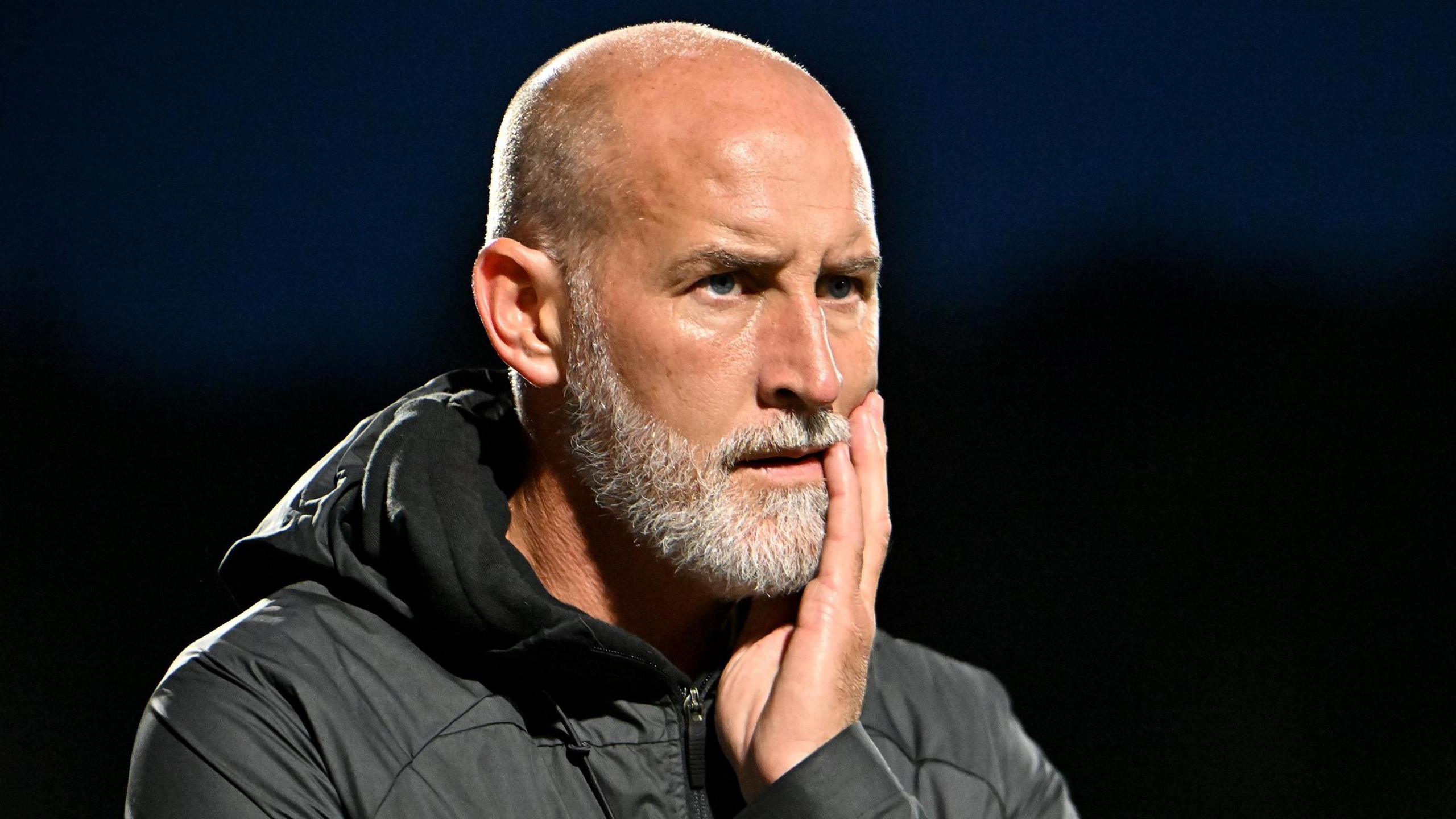 Larne interim manager Gary Haveron