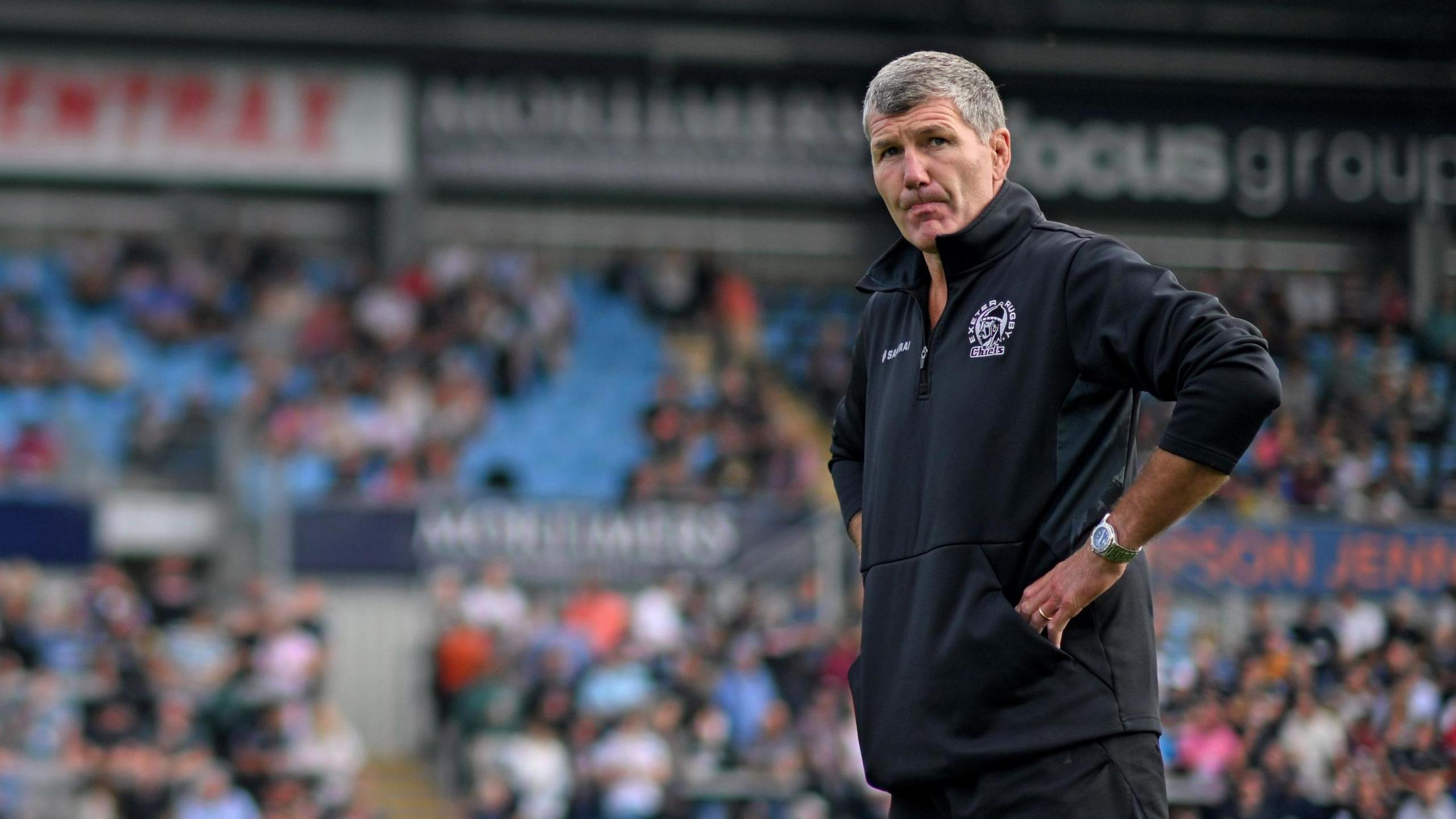 Exeter Chiefs director of rugby Rob Baxter