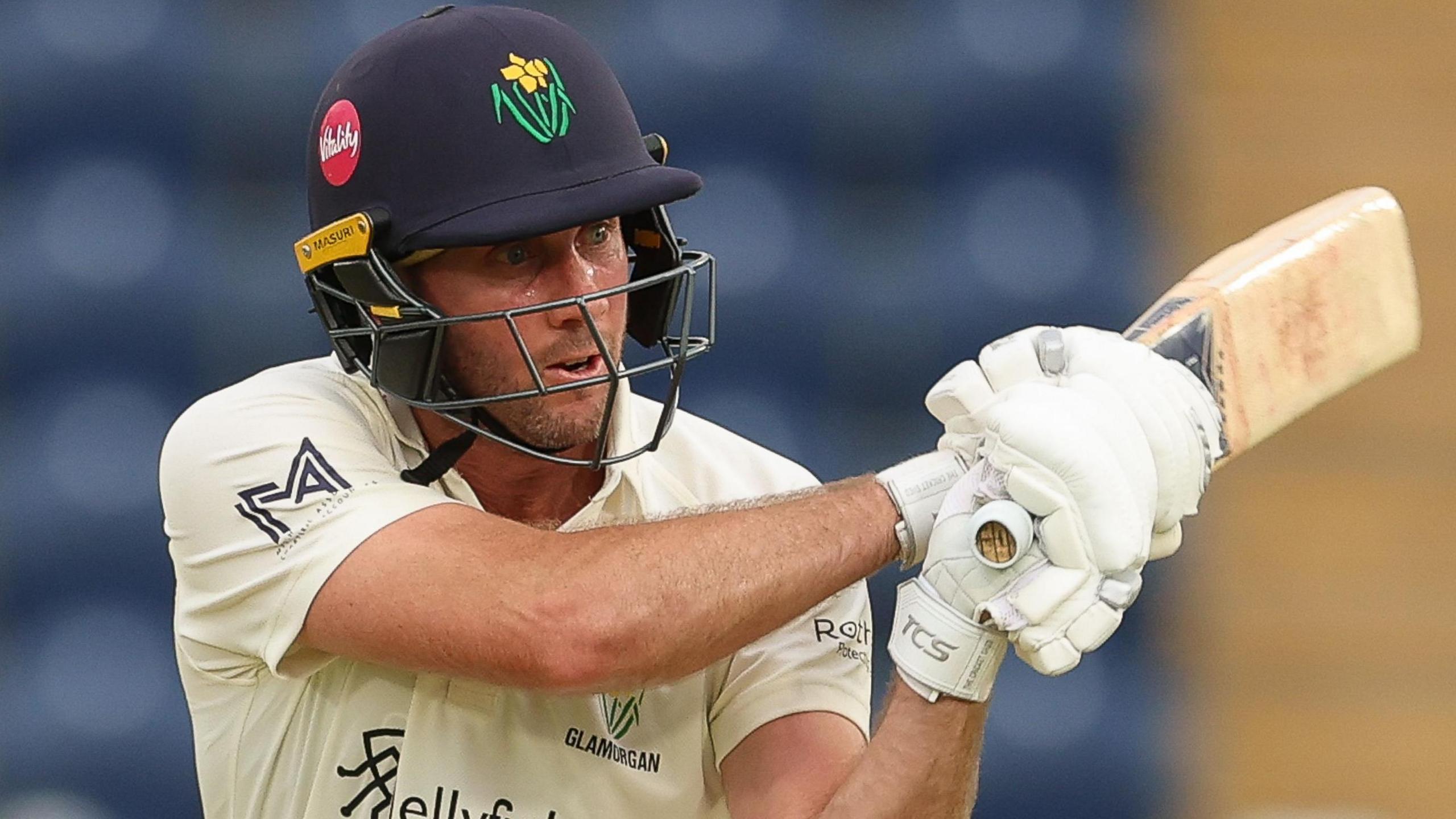 Chris Cooke wields the bat for Glamorgan