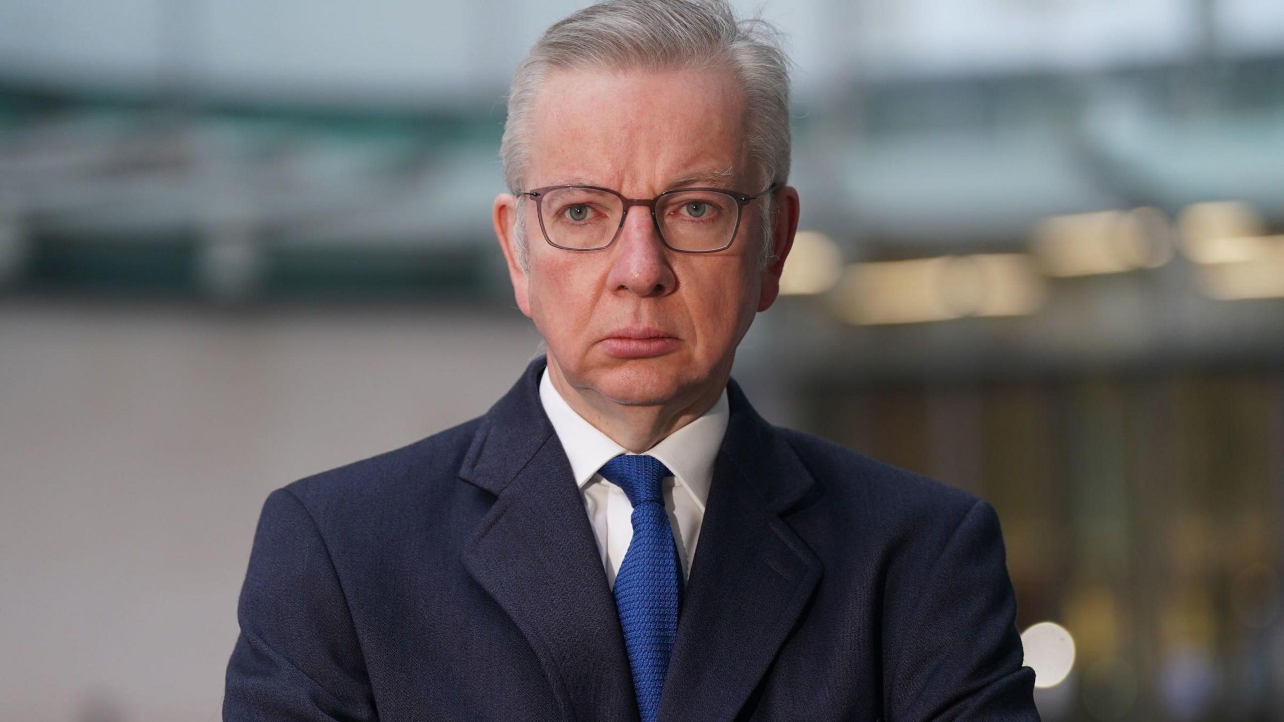 File photo dated 11/02/24 of Michael Gove, who had been appointed as the new editor of The Spectator, wearing a dark suite and white shirt