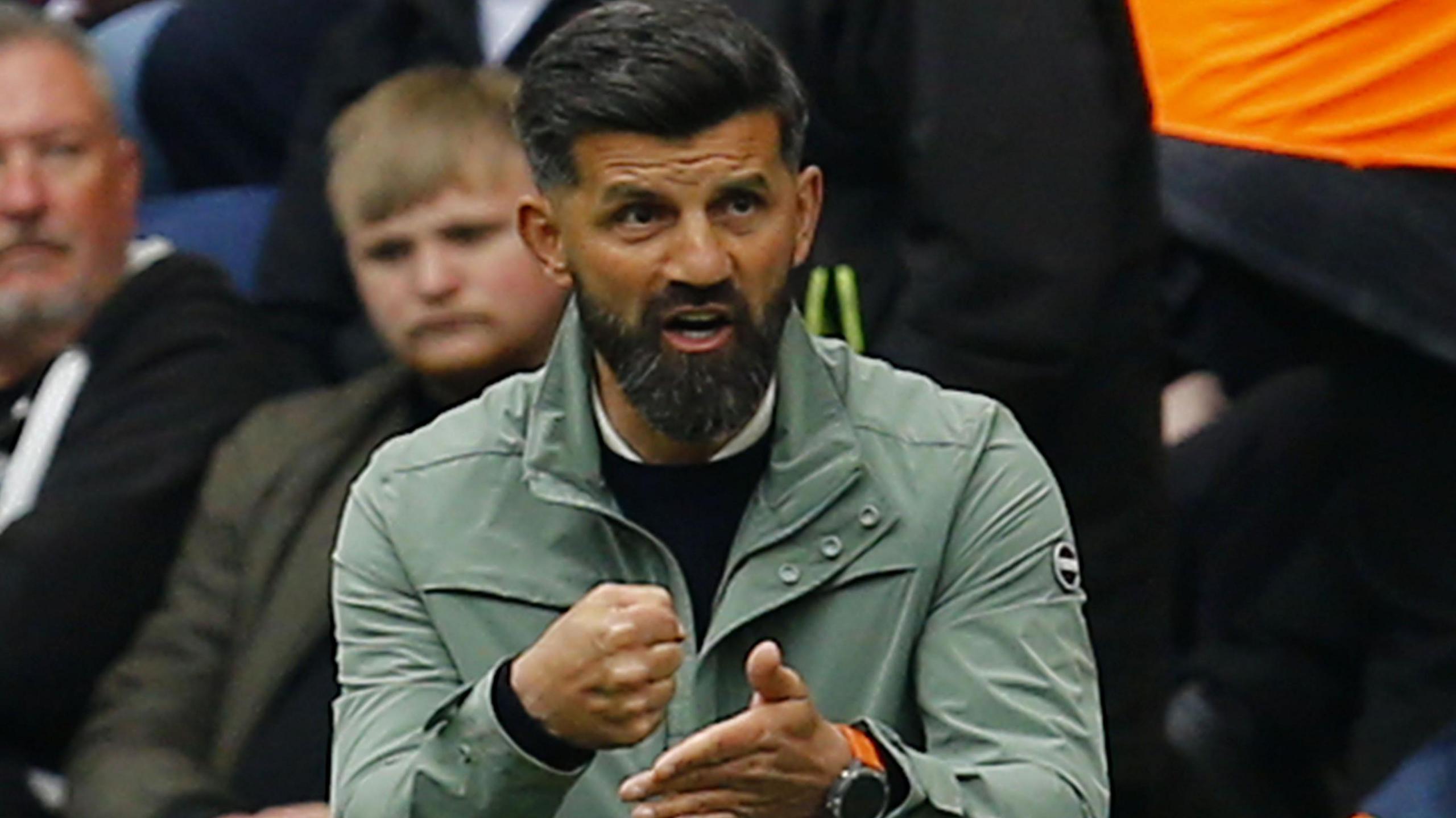 Plymouth Argyle head coach Miron Muslic
