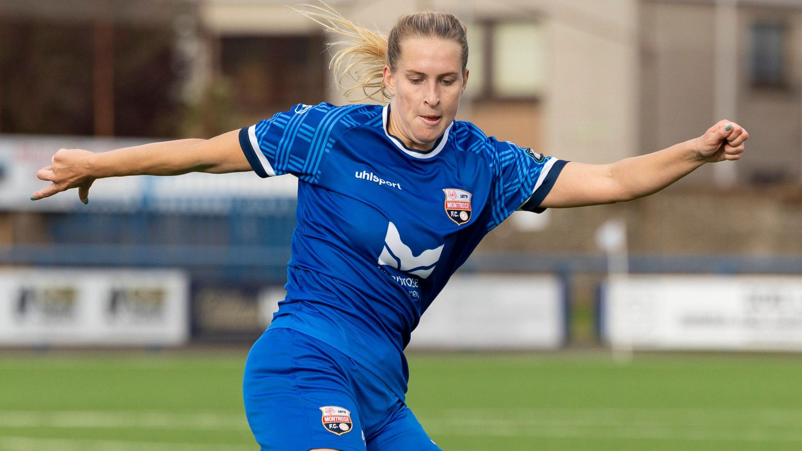 Georgia Carter scored the equaliser for Montrose