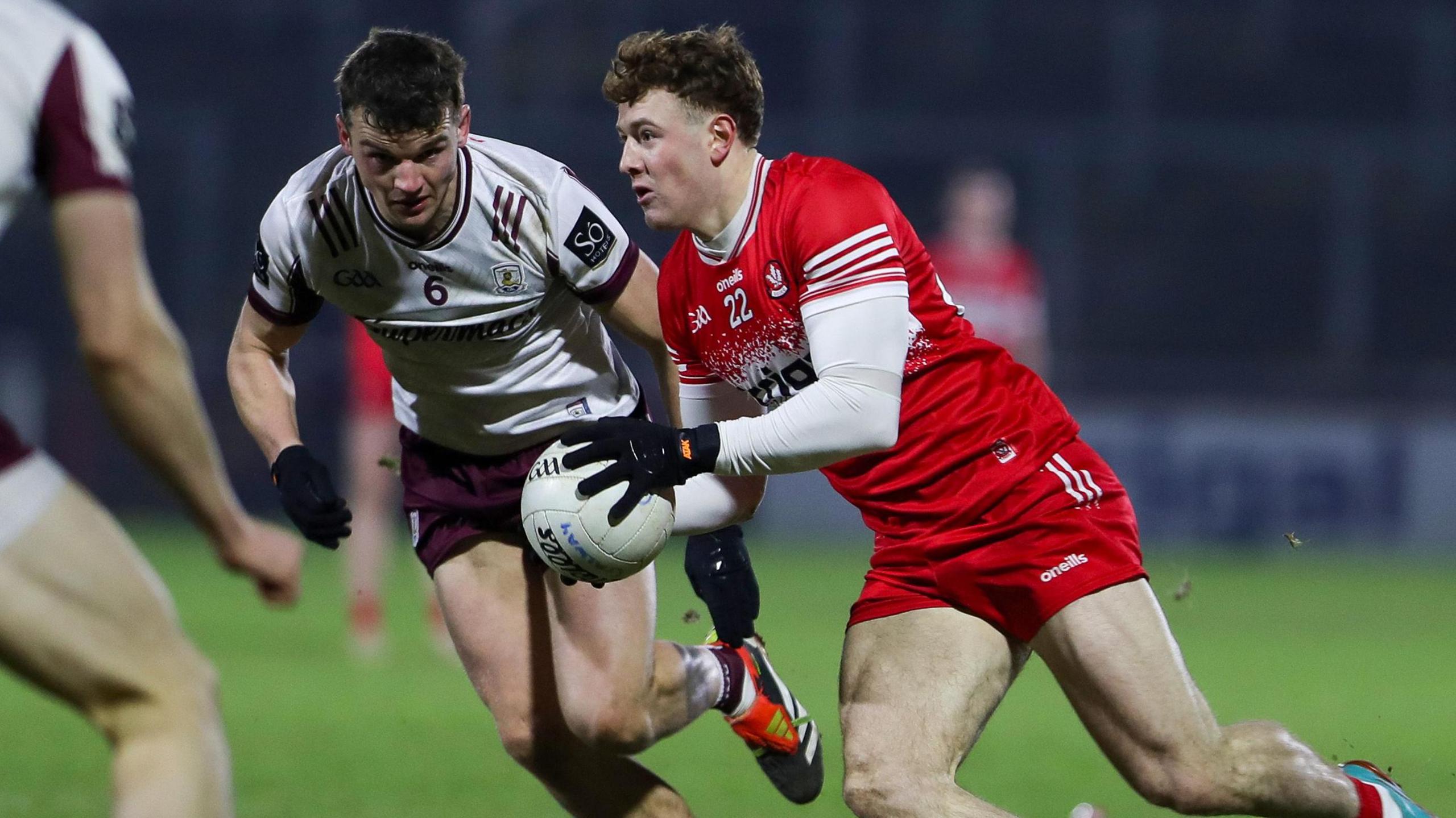 Lachlann Murray proved to be Derry's trump card coming up with three big scores at key times to draw with Galway