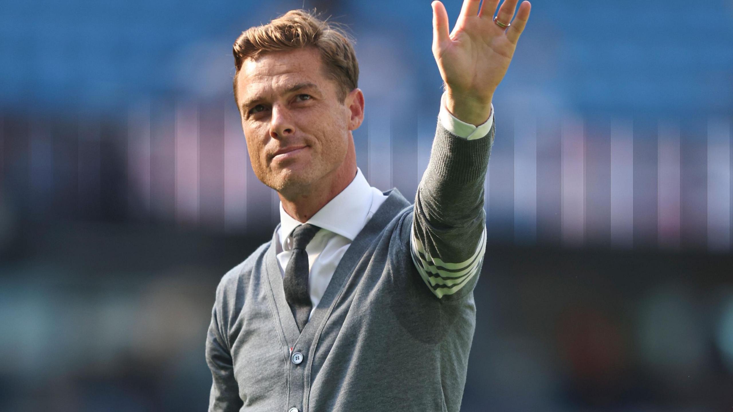 Scott Parker waves