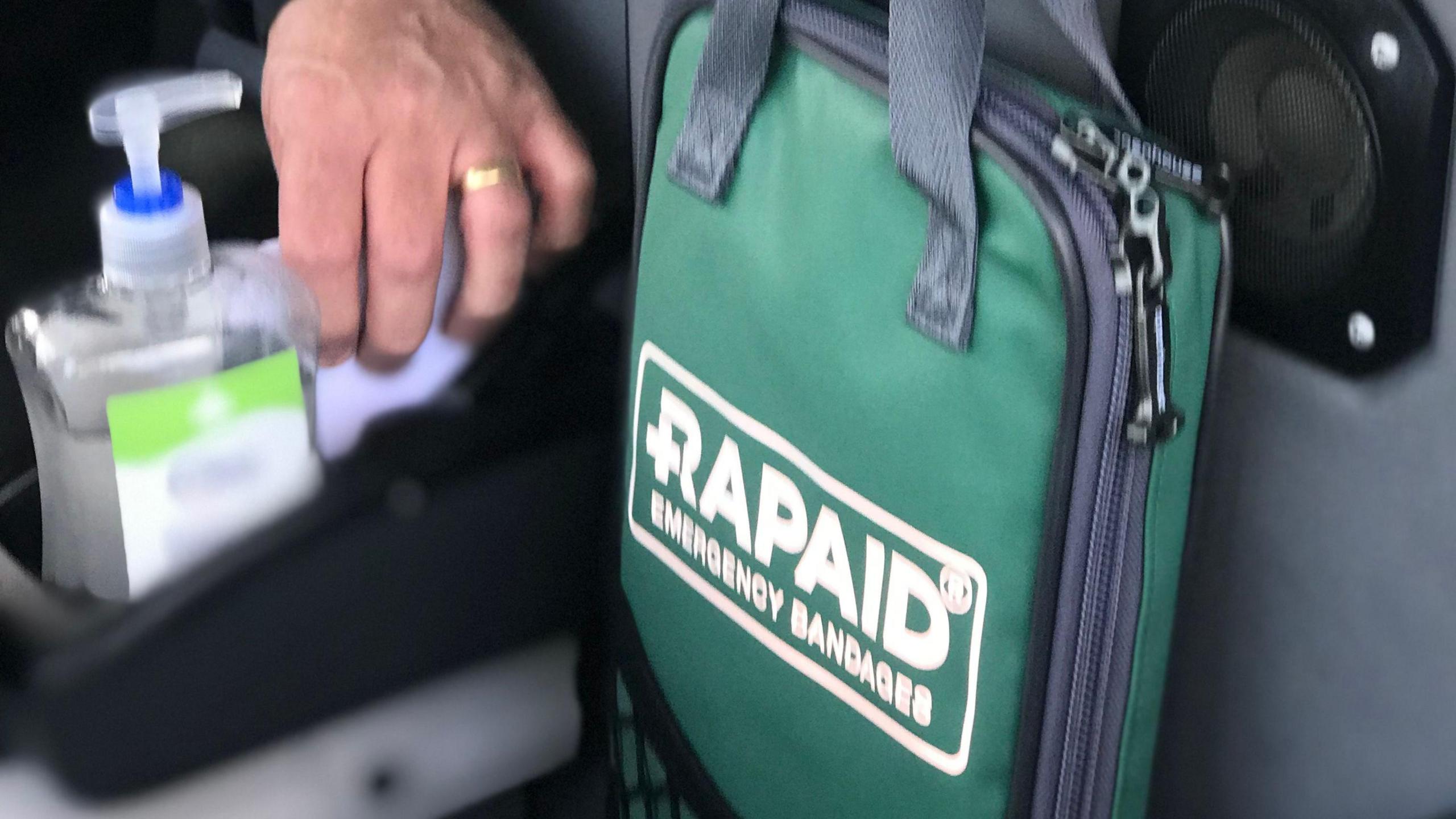 RAPAID kit in taxi