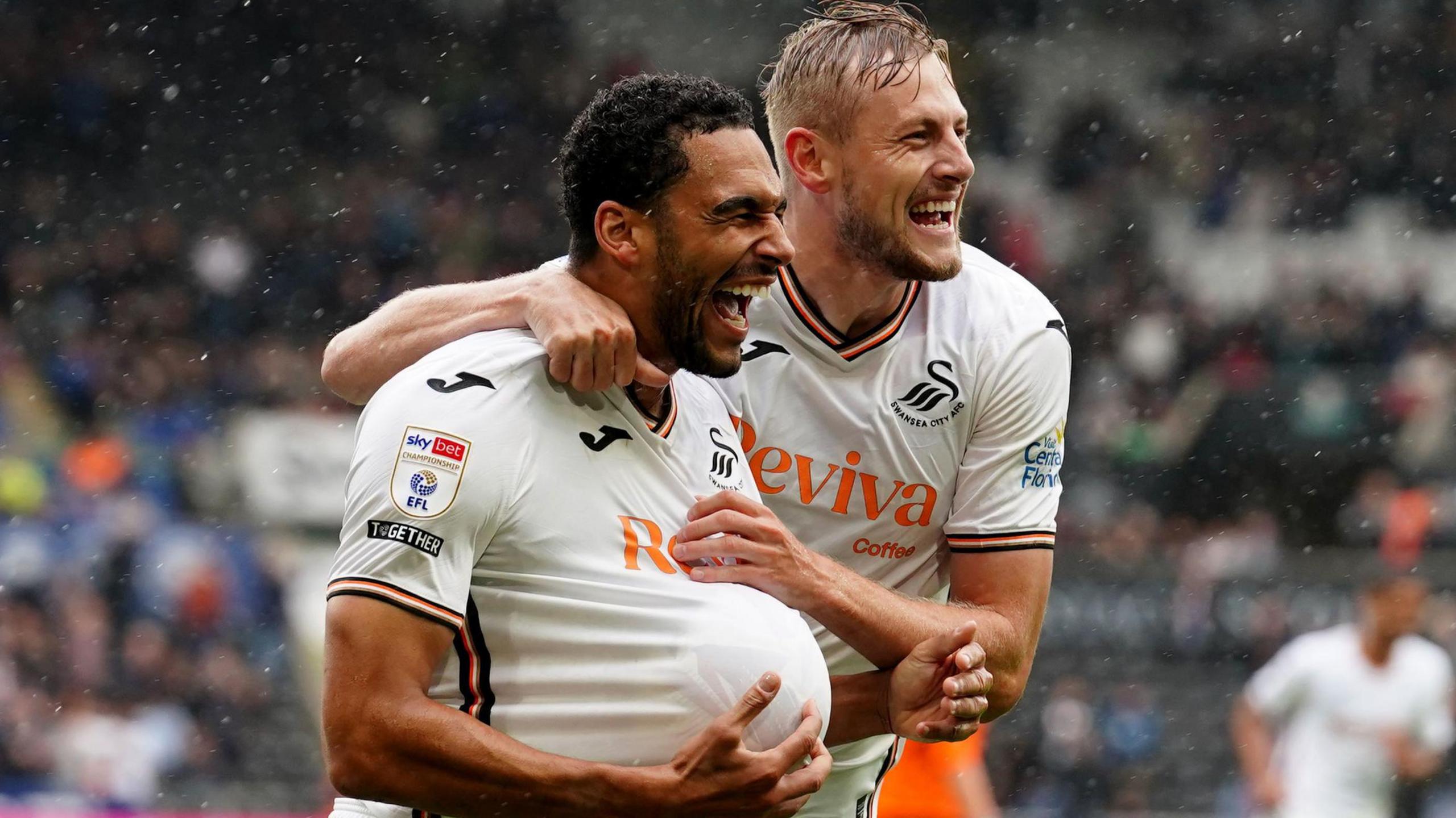 Swansea centre-backs Ben Cabango and Harry Darling